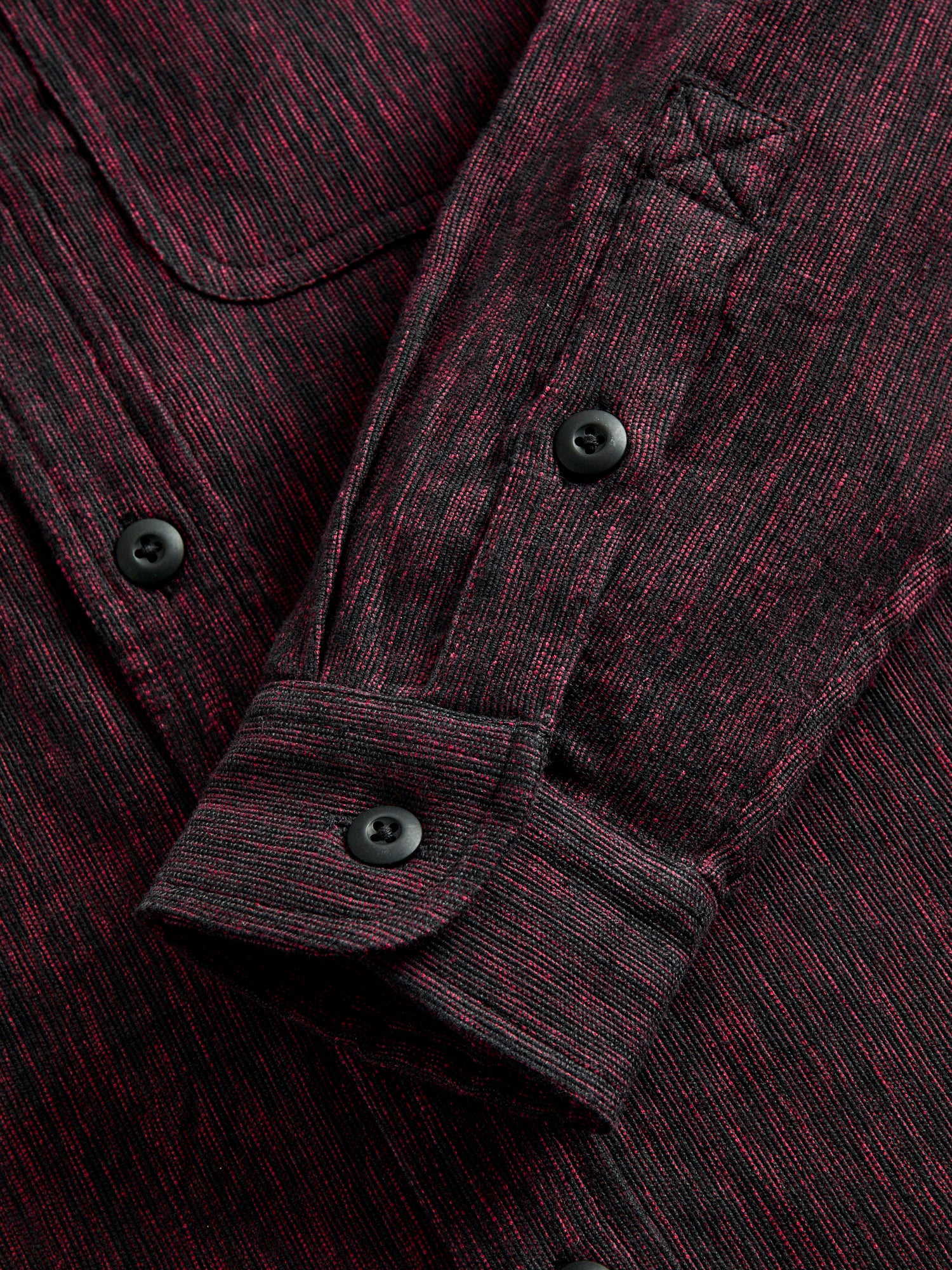 Ames Workshirt in Indian Madder/Iron Canvas - Image 5