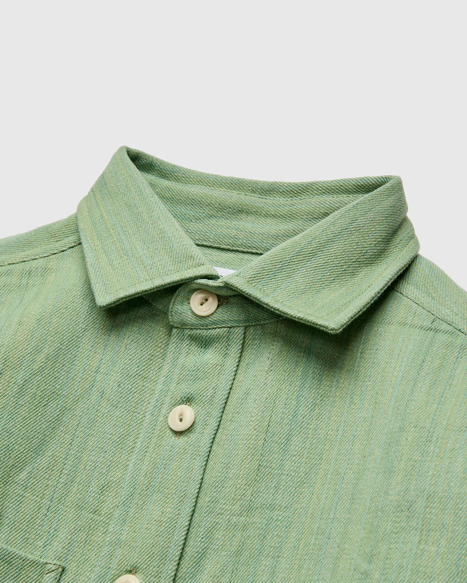 Ames Workshirt in Seafoam Denim - Image 3