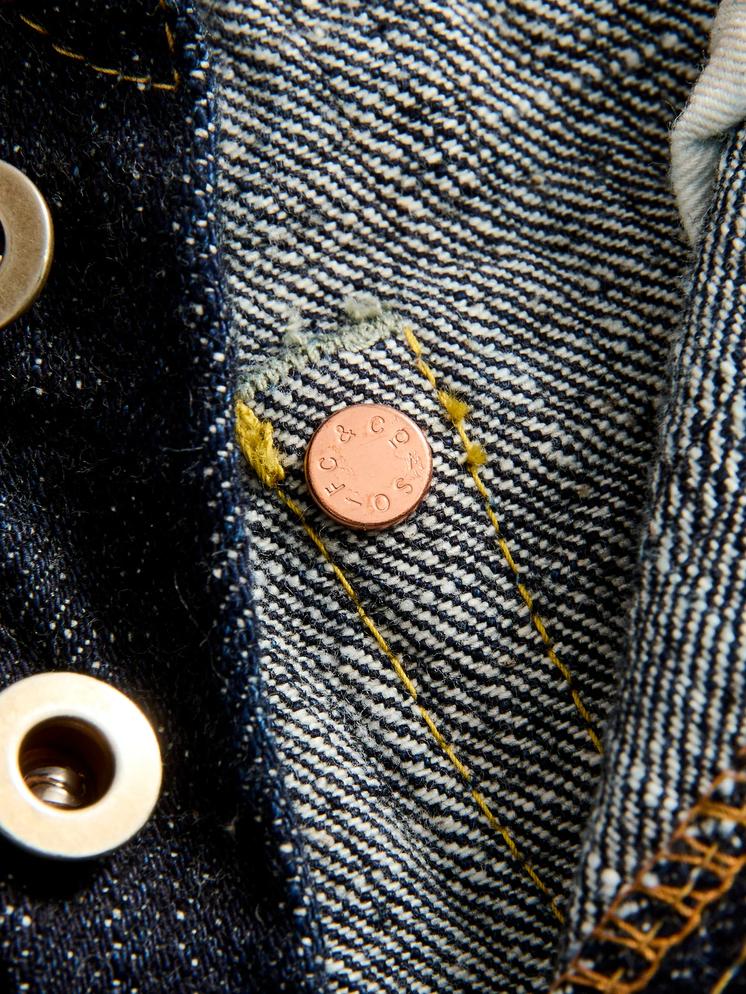 B1101SR "Super Rough" 15.5oz Selvedge Denim - Classic Straight Fit - Image 10