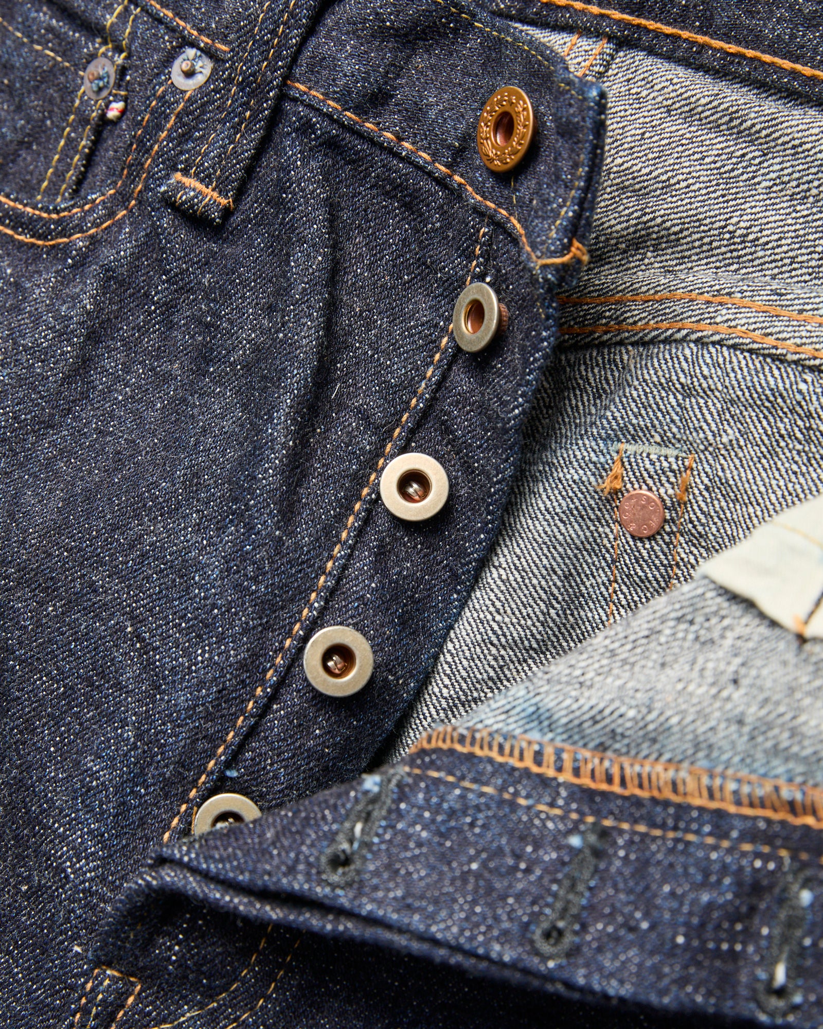 B1110SR "Super Rough" 15.5oz Selvedge Denim - Tapered Fit - Image 8
