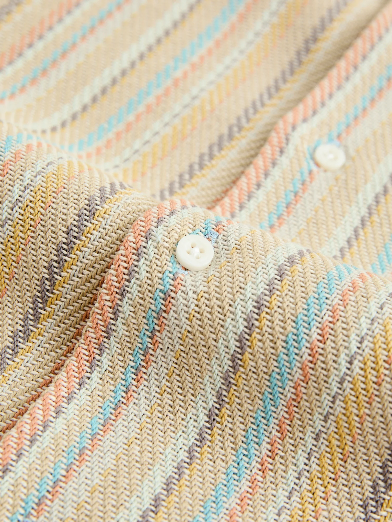 Baja Blanket Camp Shirt in Natural - Image 6
