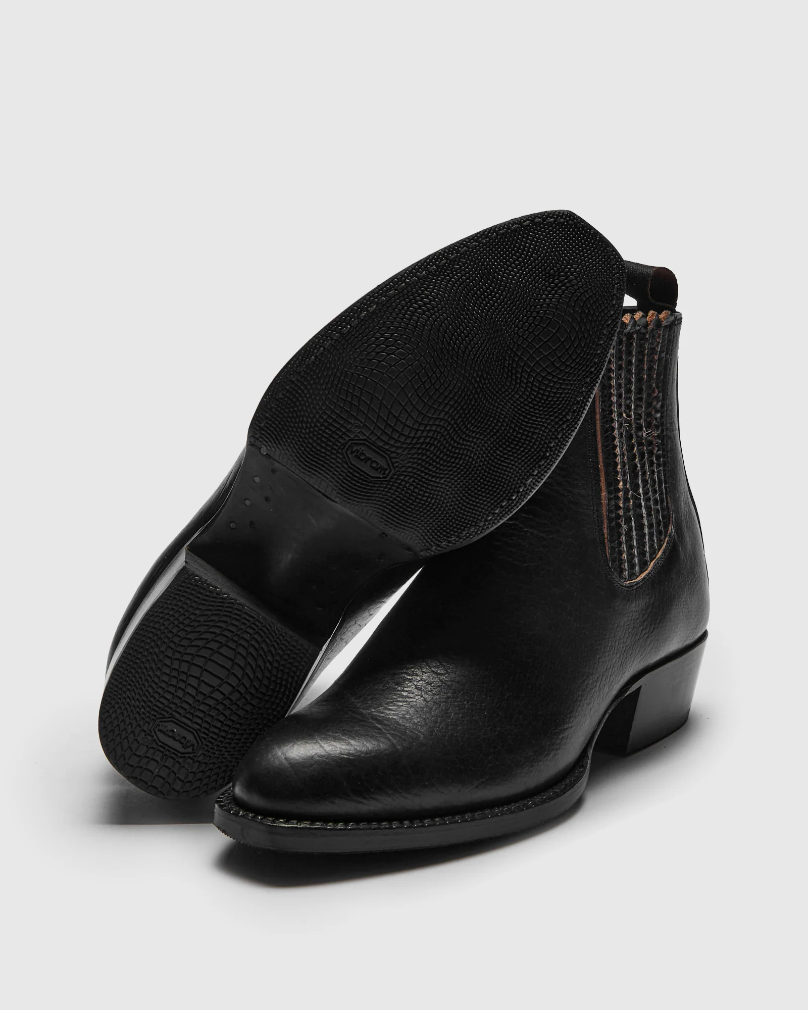 Bandido Boot in Black Teacore Bison - Image 2