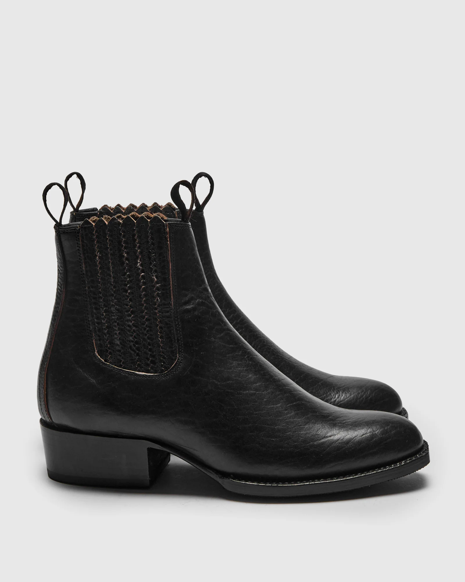 Bandido Boot in Black Teacore Bison - Image 3