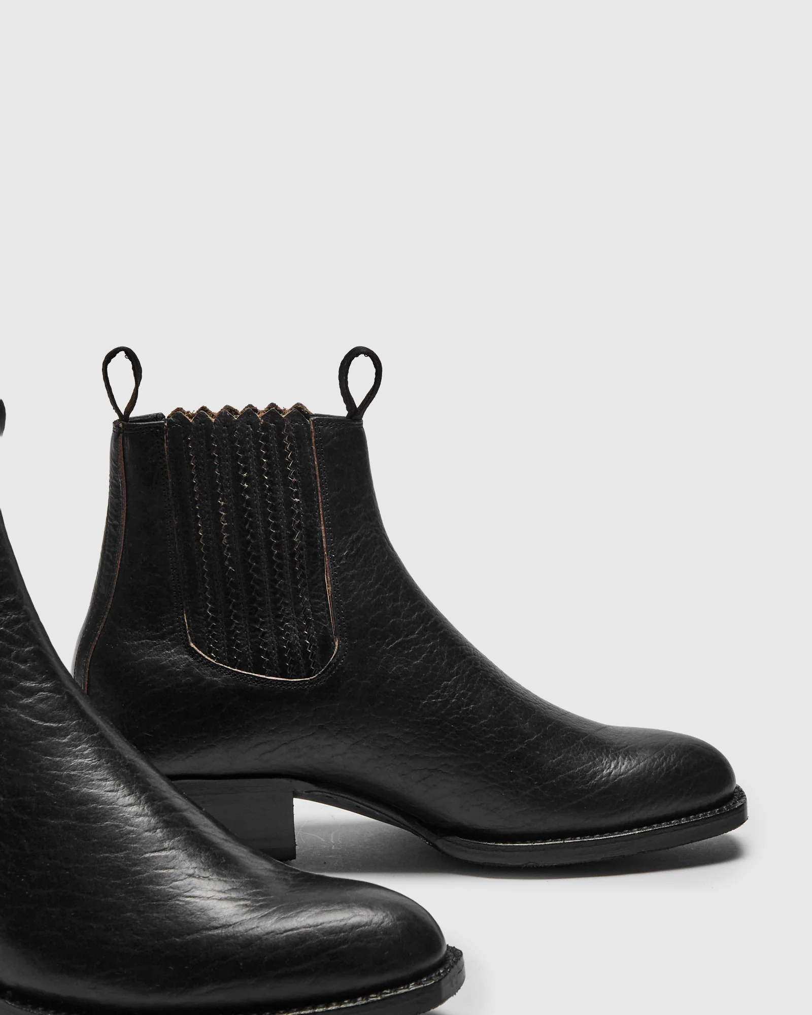 Bandido Boot in Black Teacore Bison - Image 4