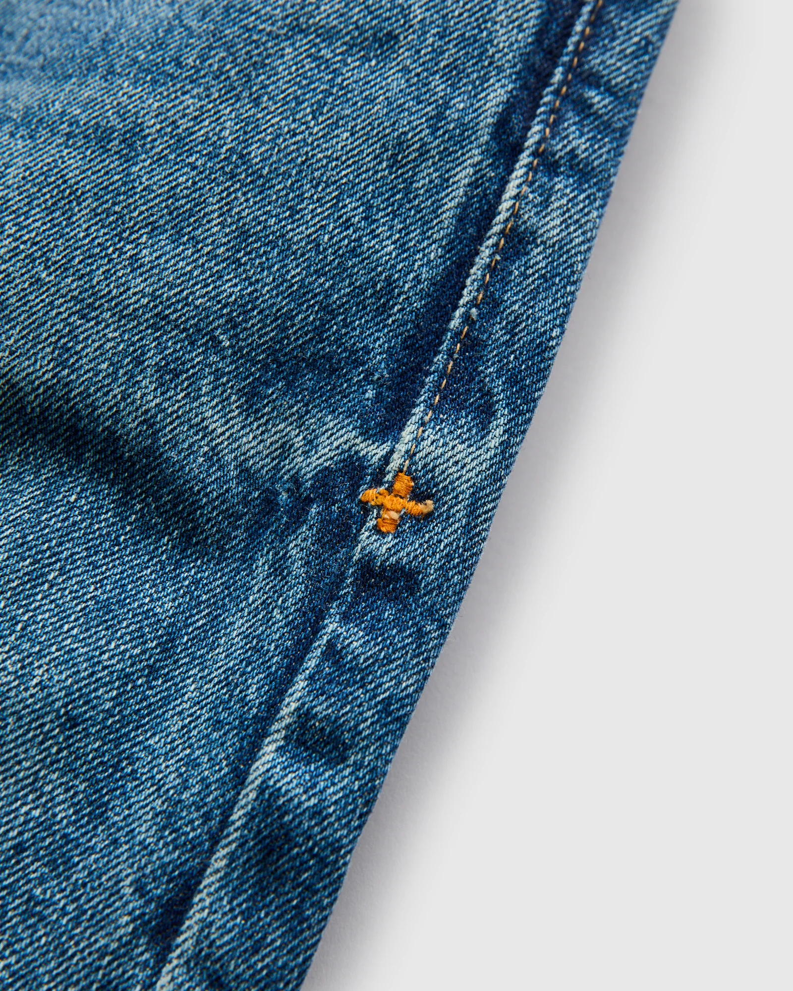 "Barton Freemont" 14oz Washed Selvedge Denim - Slim Straight Fit - Image 7