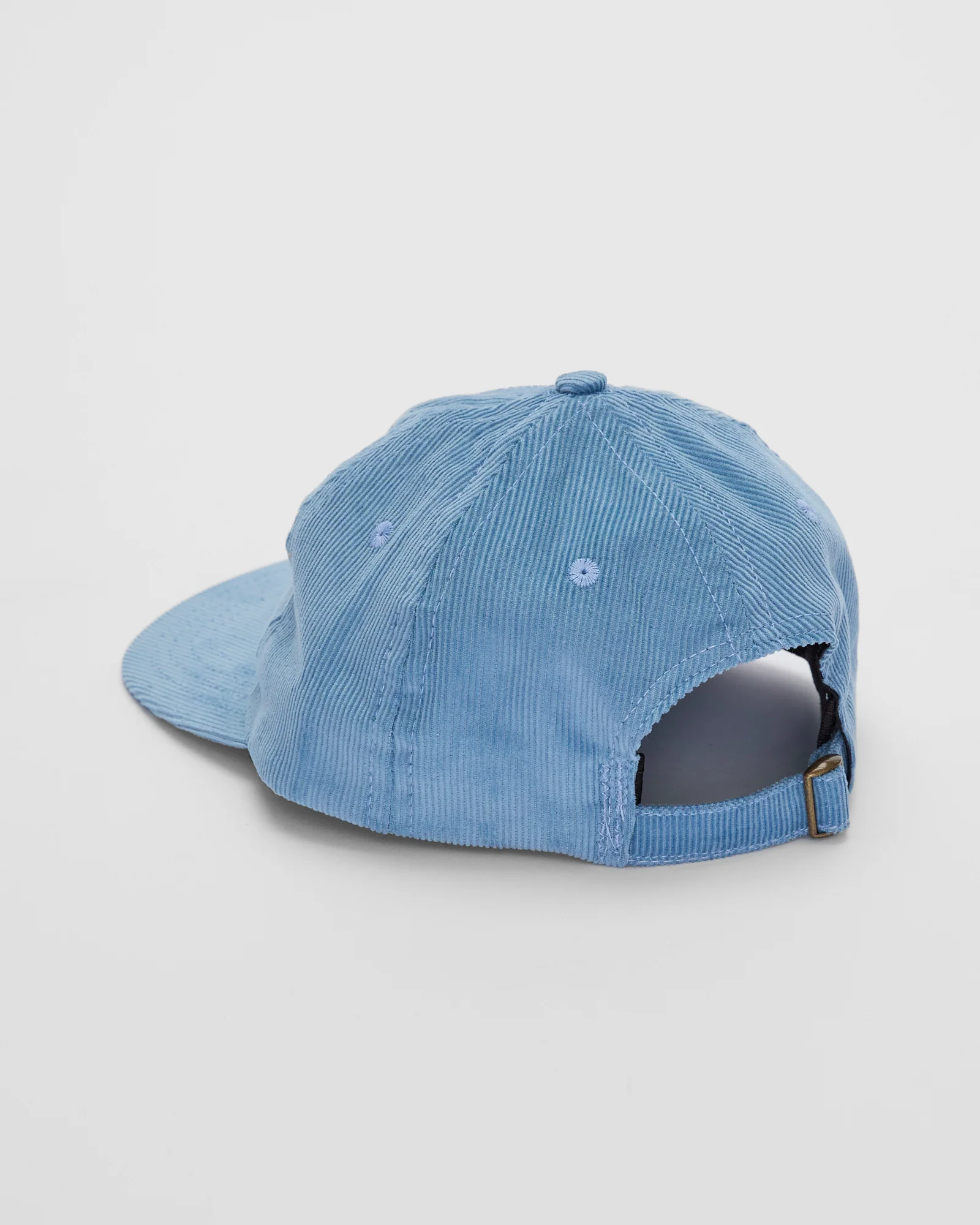 Baseball Hat in Dusty Blue Cord - Image 2