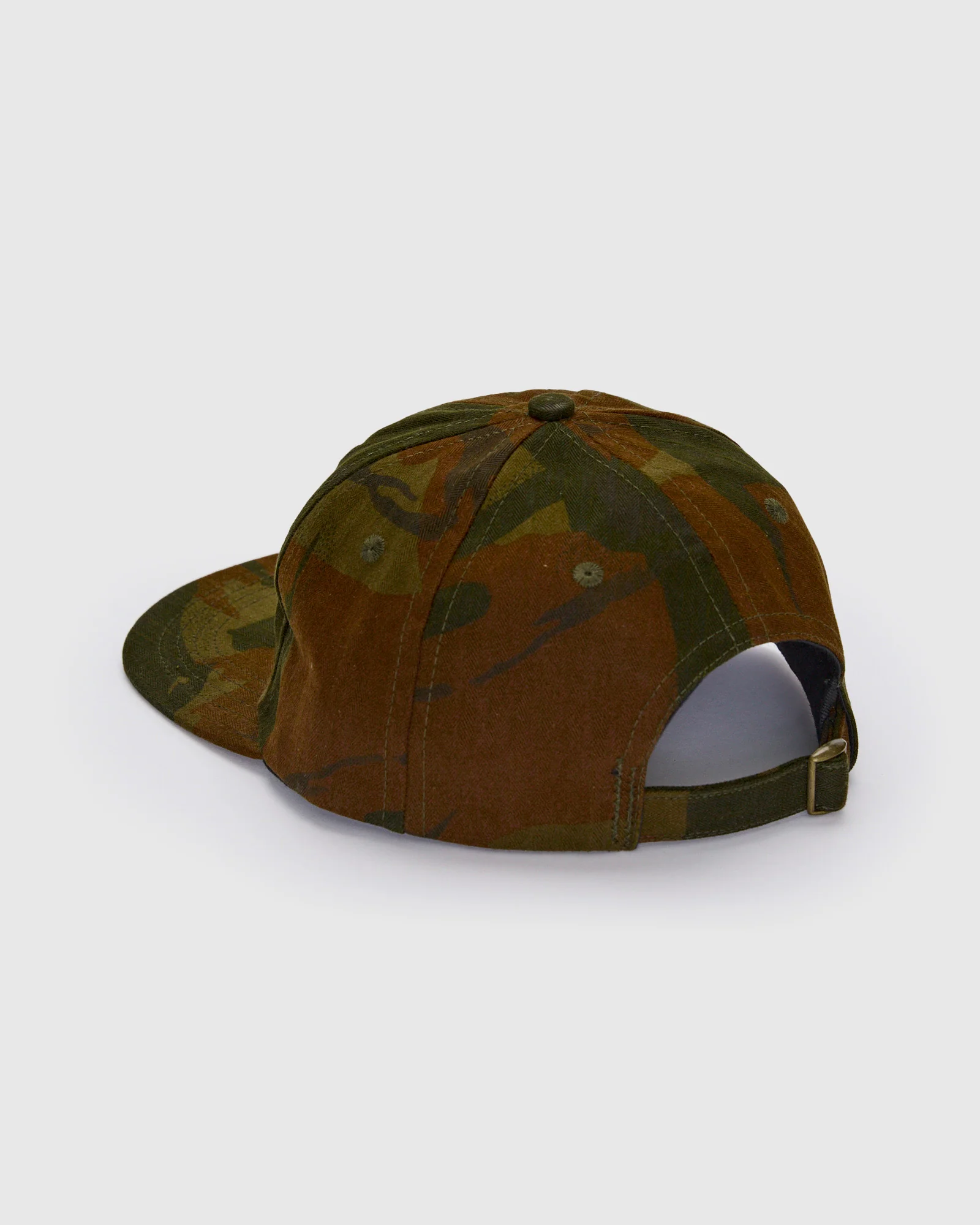 Baseball Hat in Waxed Ginger Camo - Image 2