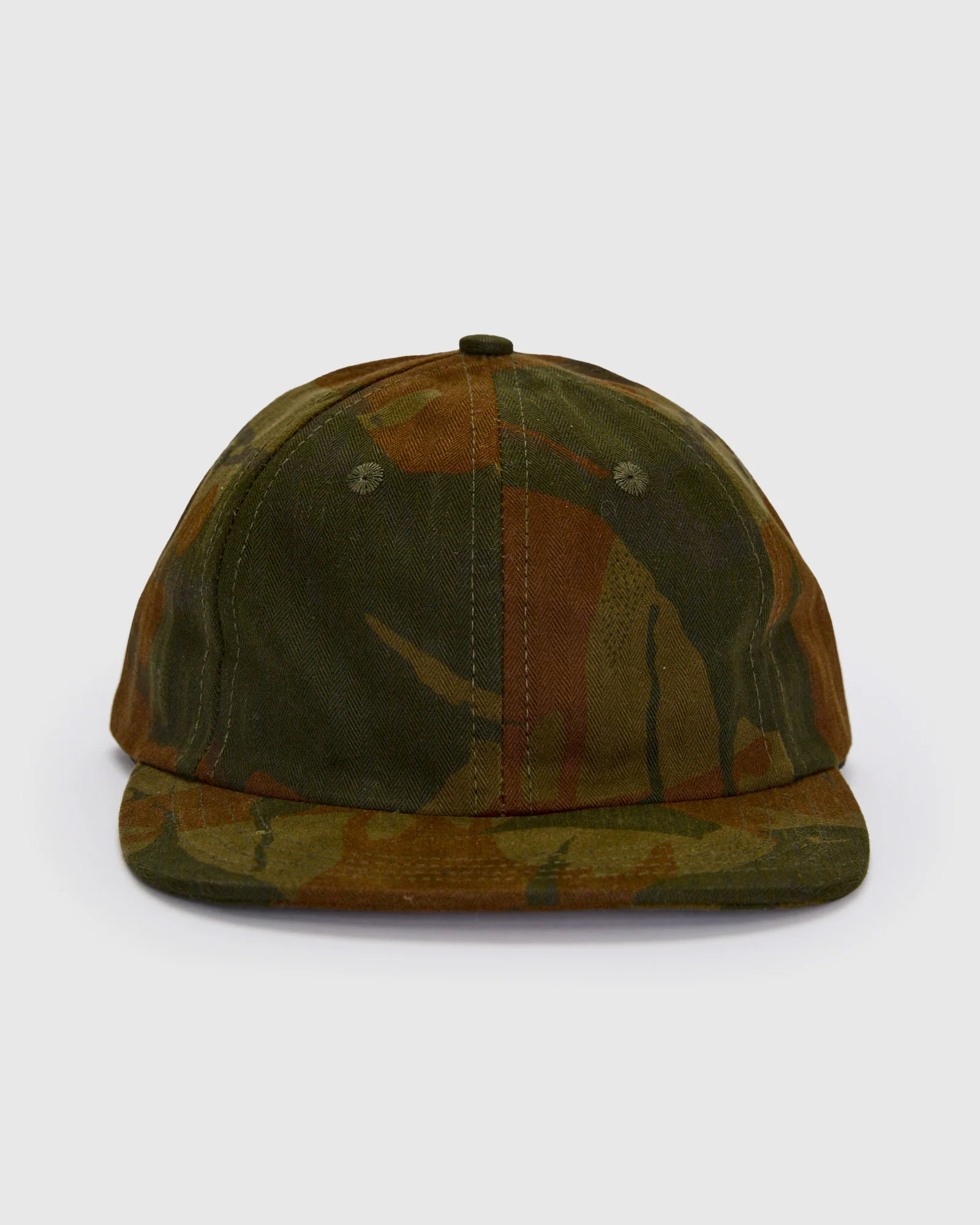 Baseball Hat in Waxed Ginger Camo - Image 3