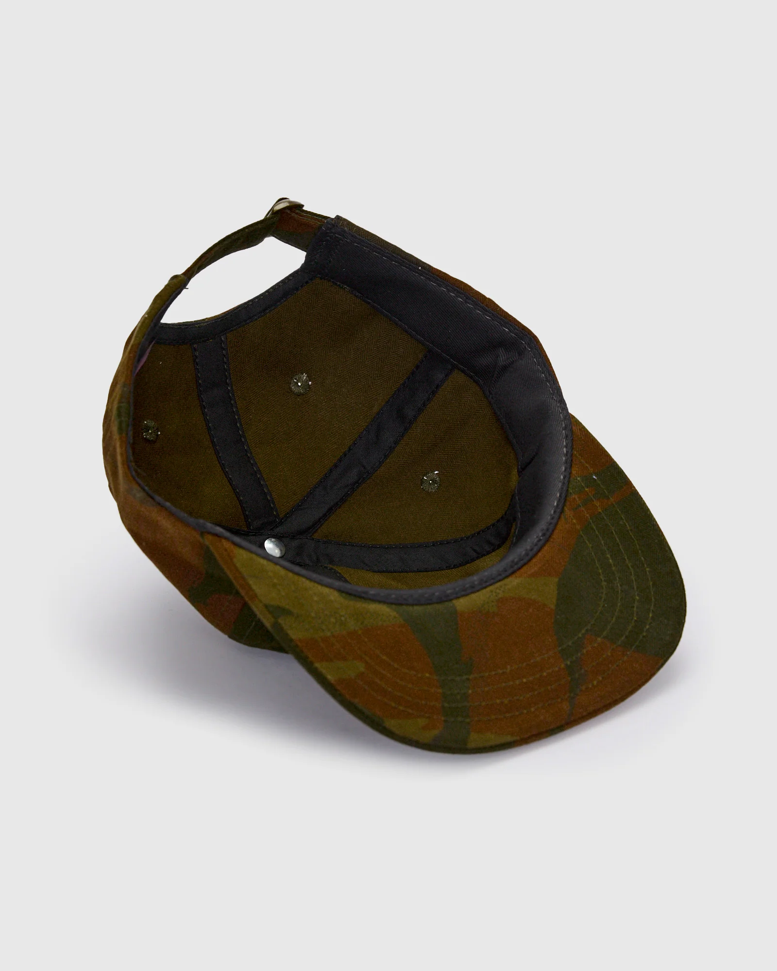 Baseball Hat in Waxed Ginger Camo - Image 4