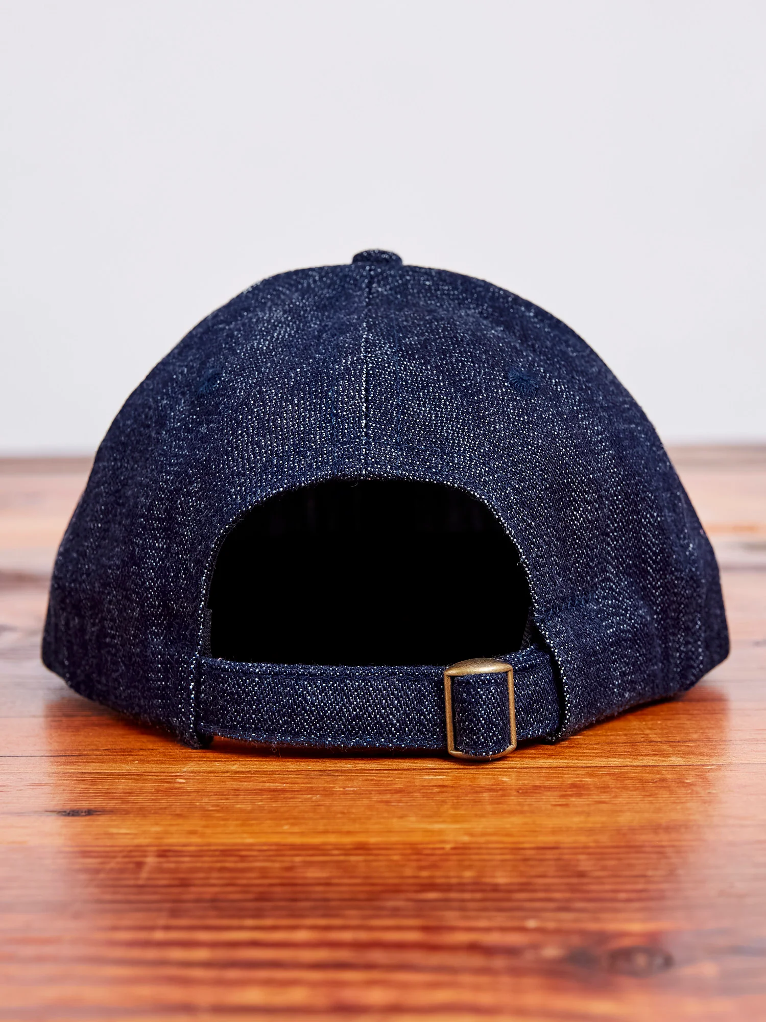 Baseball Hat in Indigo Denim Fawn Corduroy - Image 3