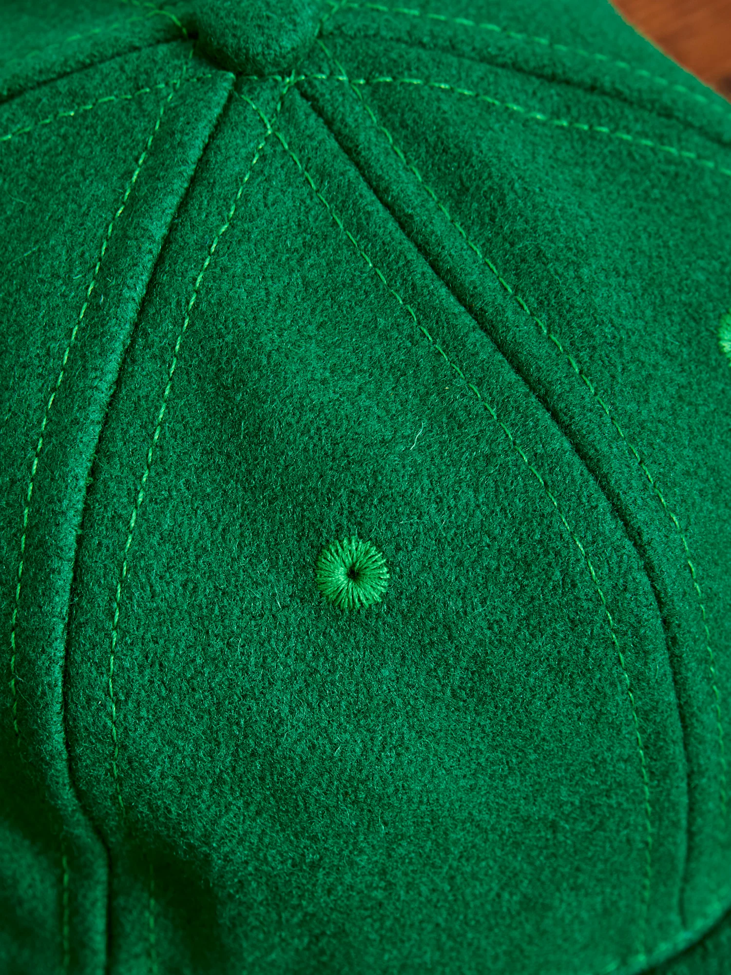 Baseball Hat in Kelly Green - Image 6