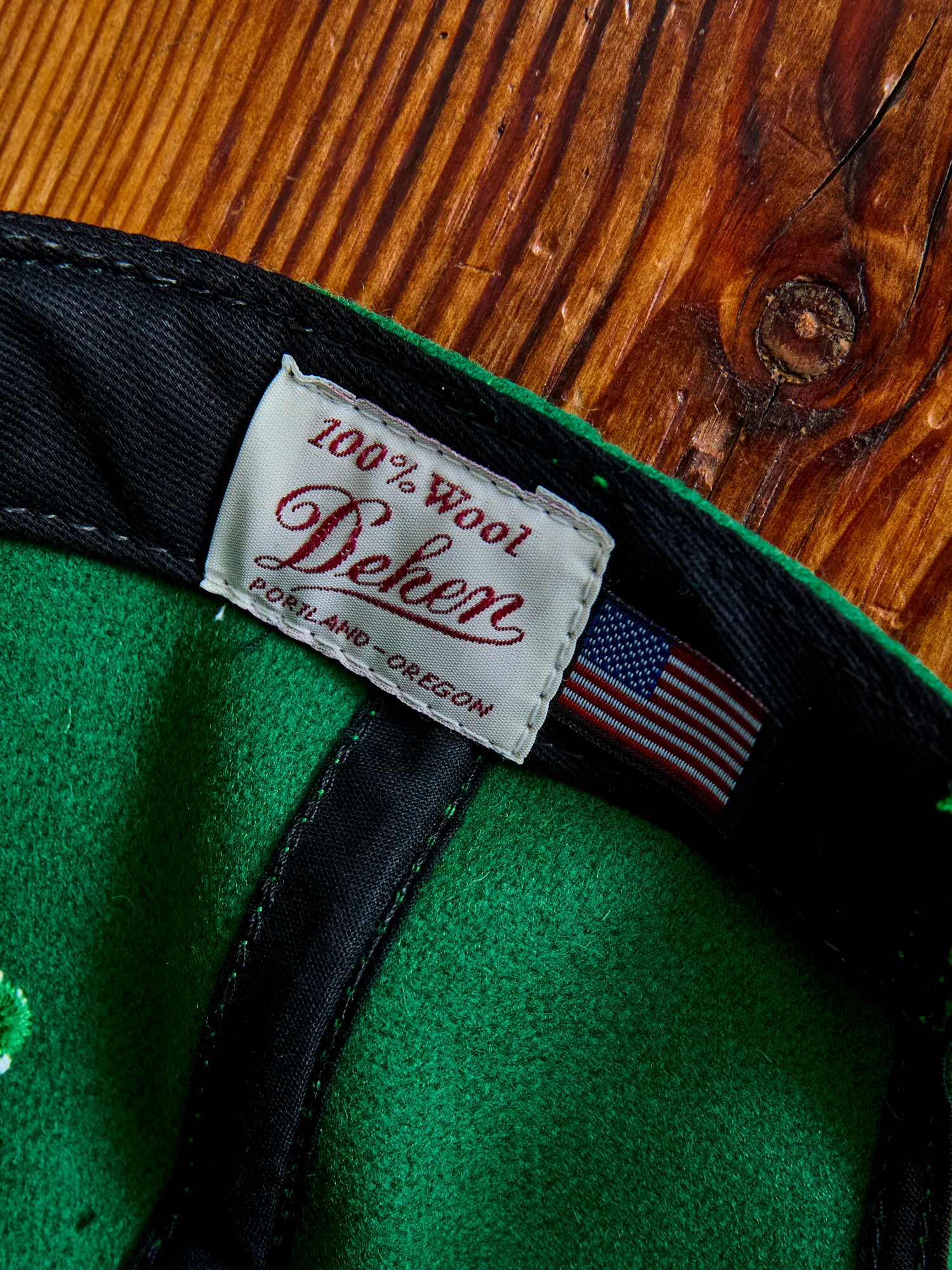 Baseball Hat in Kelly Green - Image 8