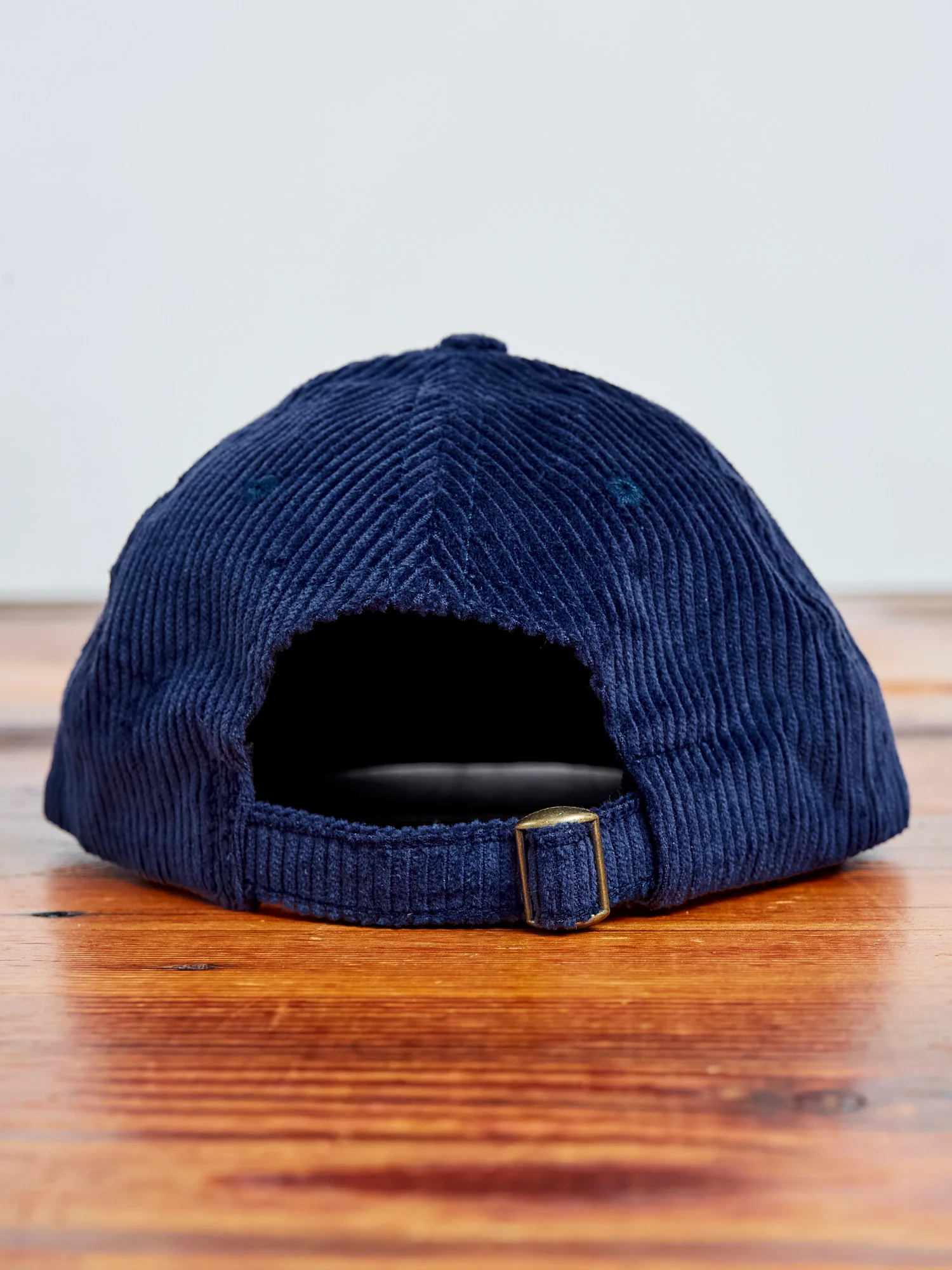 Baseball Hat in Navy Corduroy - Image 3