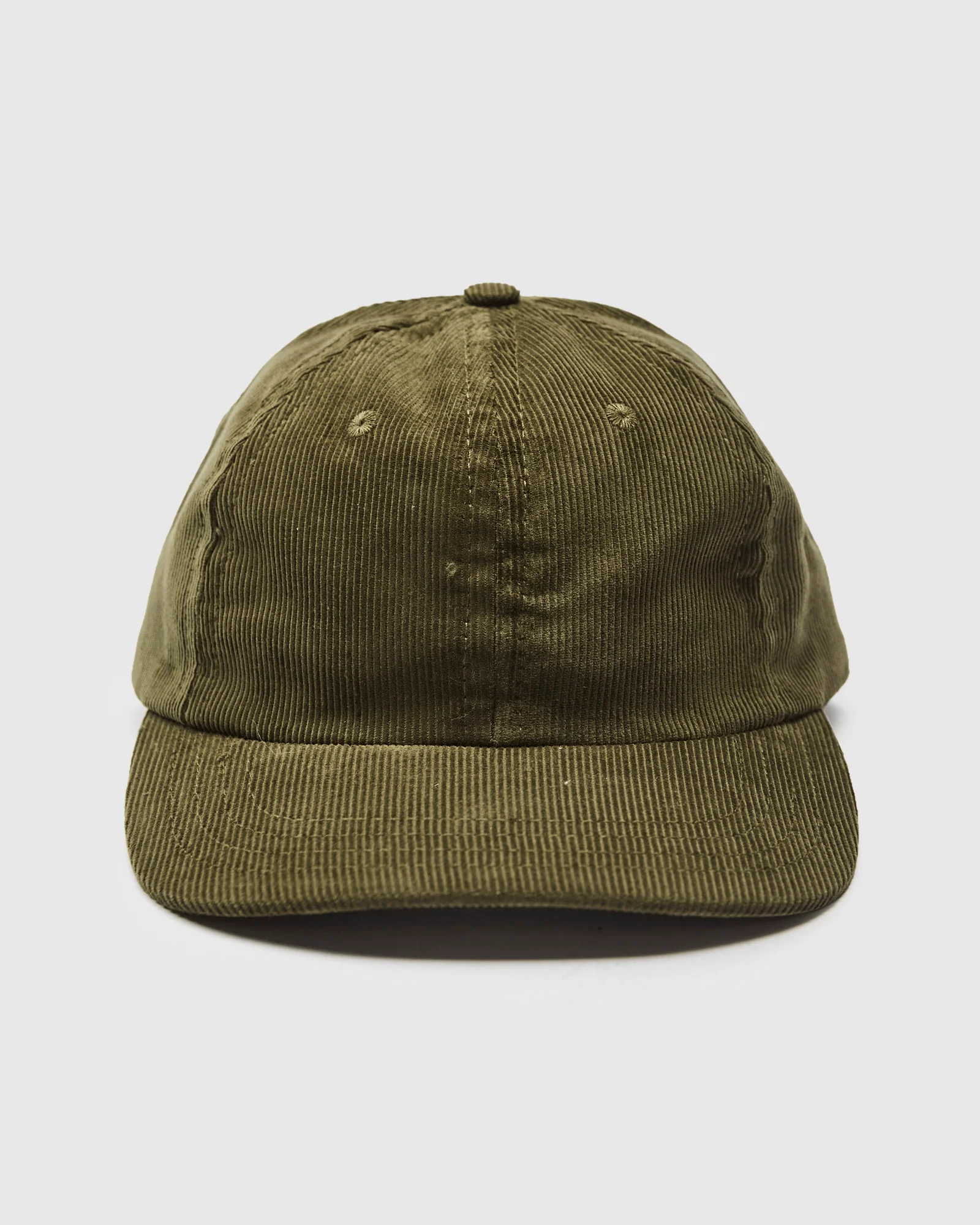Baseball Hat in Olive Drab Cord - Image 2
