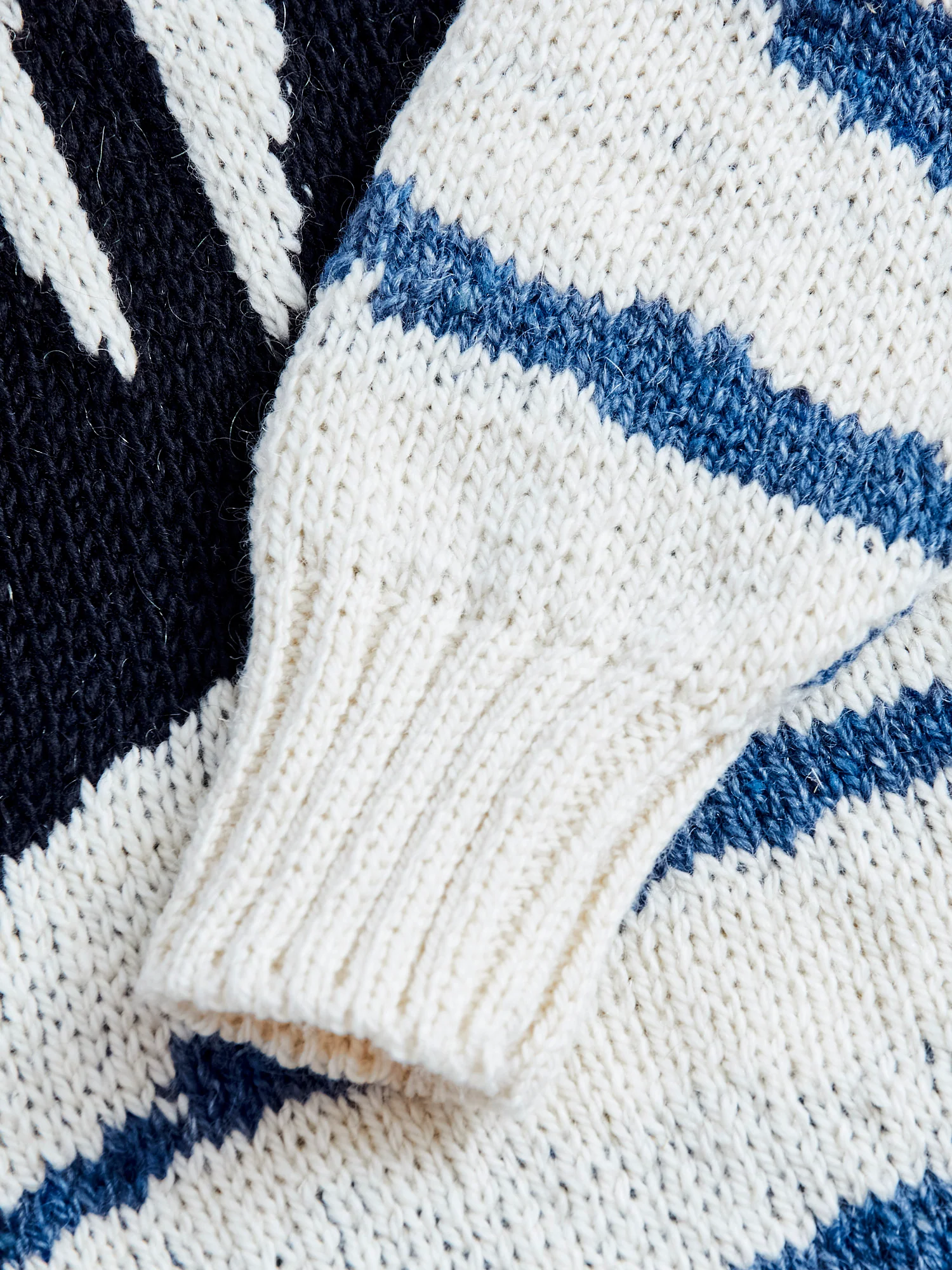 "Best Walrus In Town" Wool Sweater in Blue - Image 5