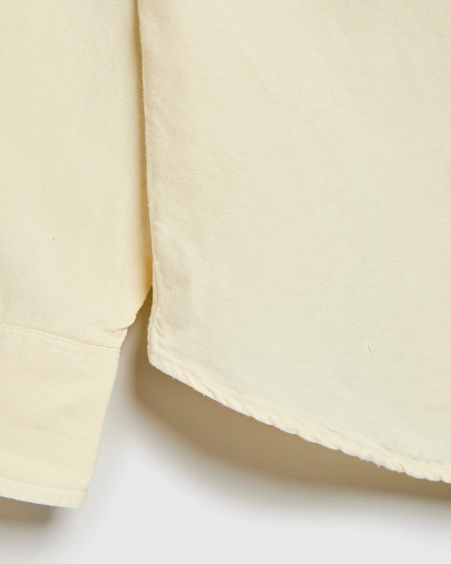 Big Oxford Shirt in Ecru Hemp - Image 4