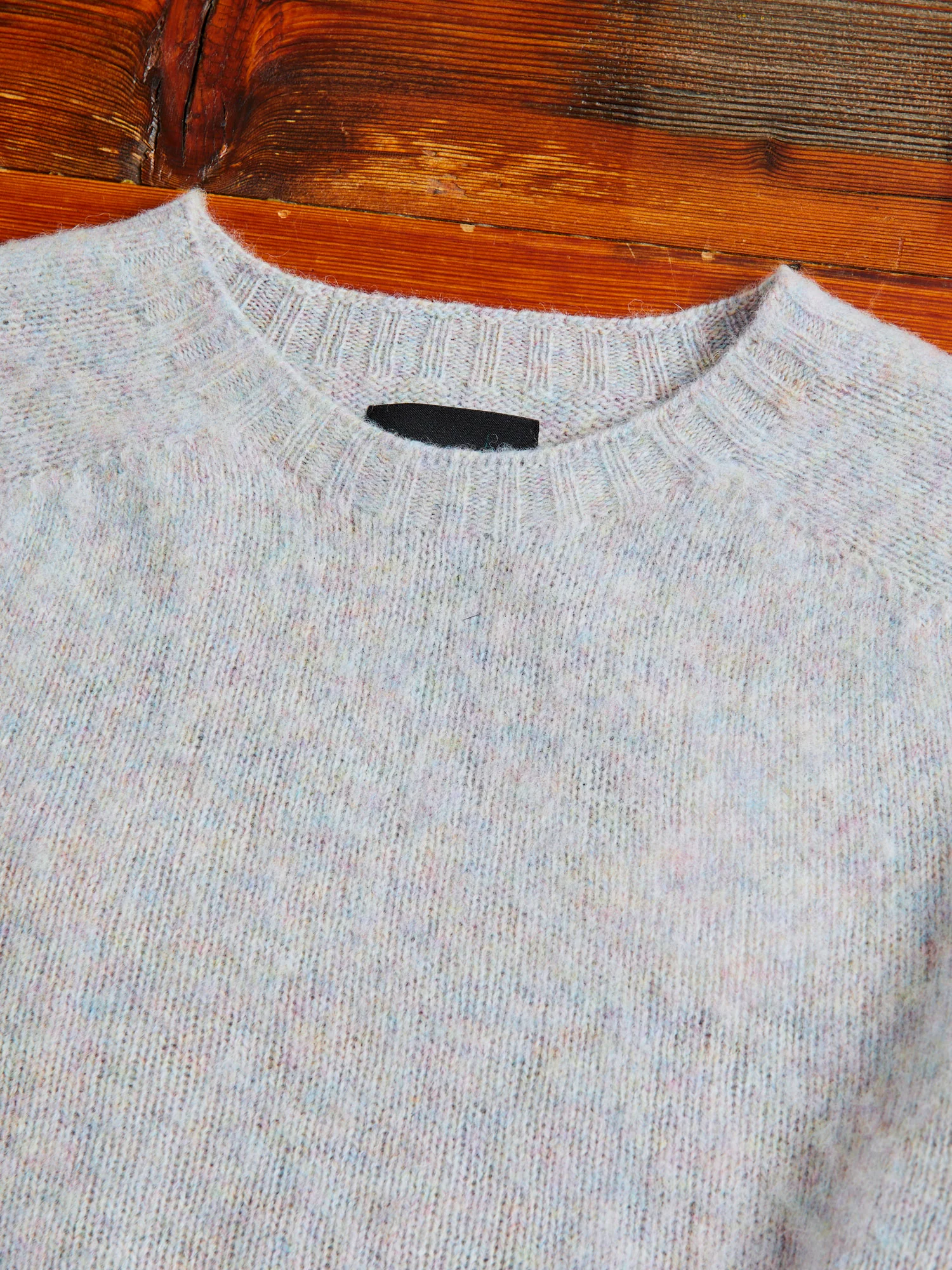 "Birth of the Cool" Wool Sweater in Galaxy - Image 3