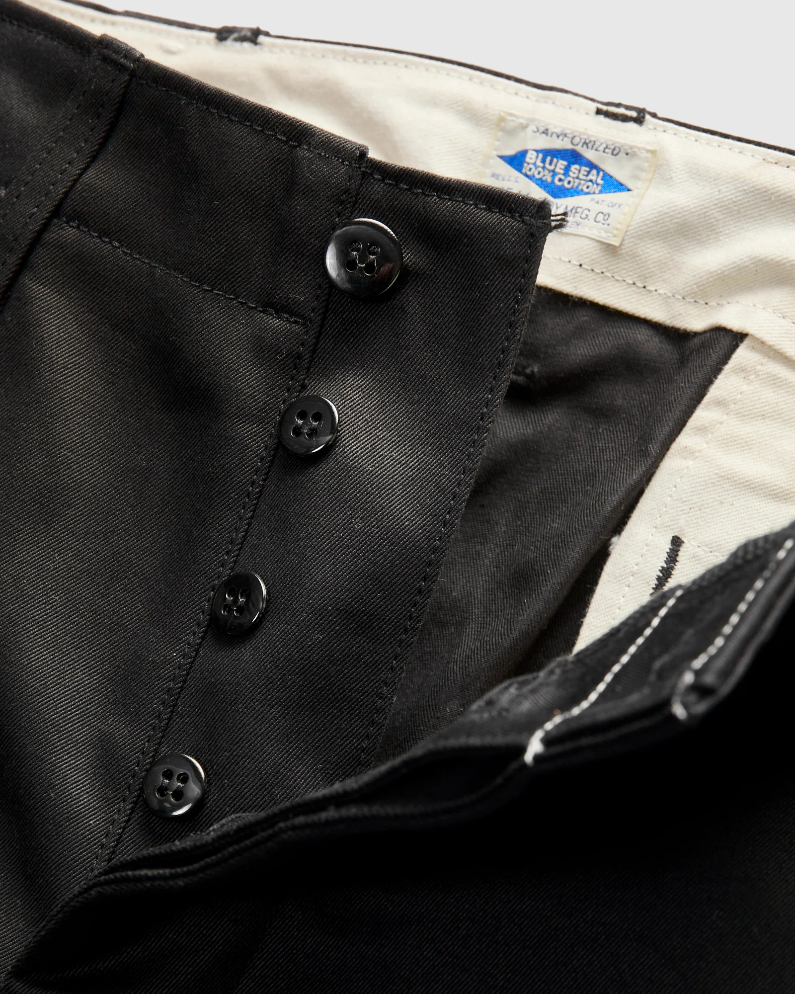 Blue Seal Chinos in Black - Image 6