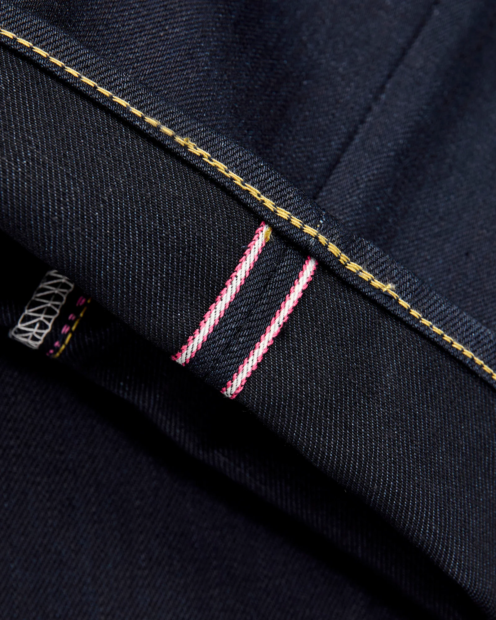 BOM018-T "Grand Indigo – Midnight Edition" 14oz Selvedge Denim - Tight Tapered Fit - Image 11