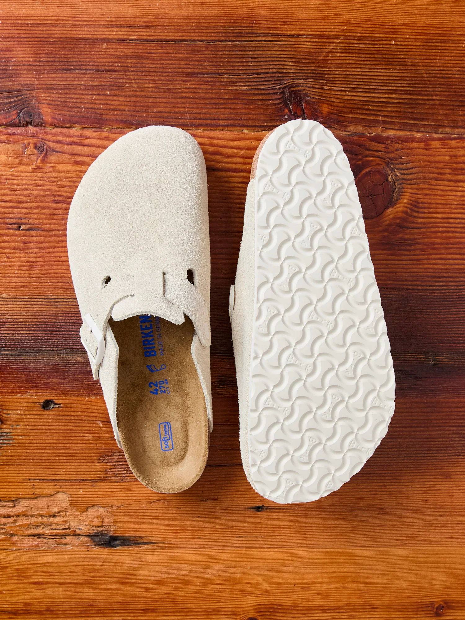 Boston Clog in Antique White - Image 2
