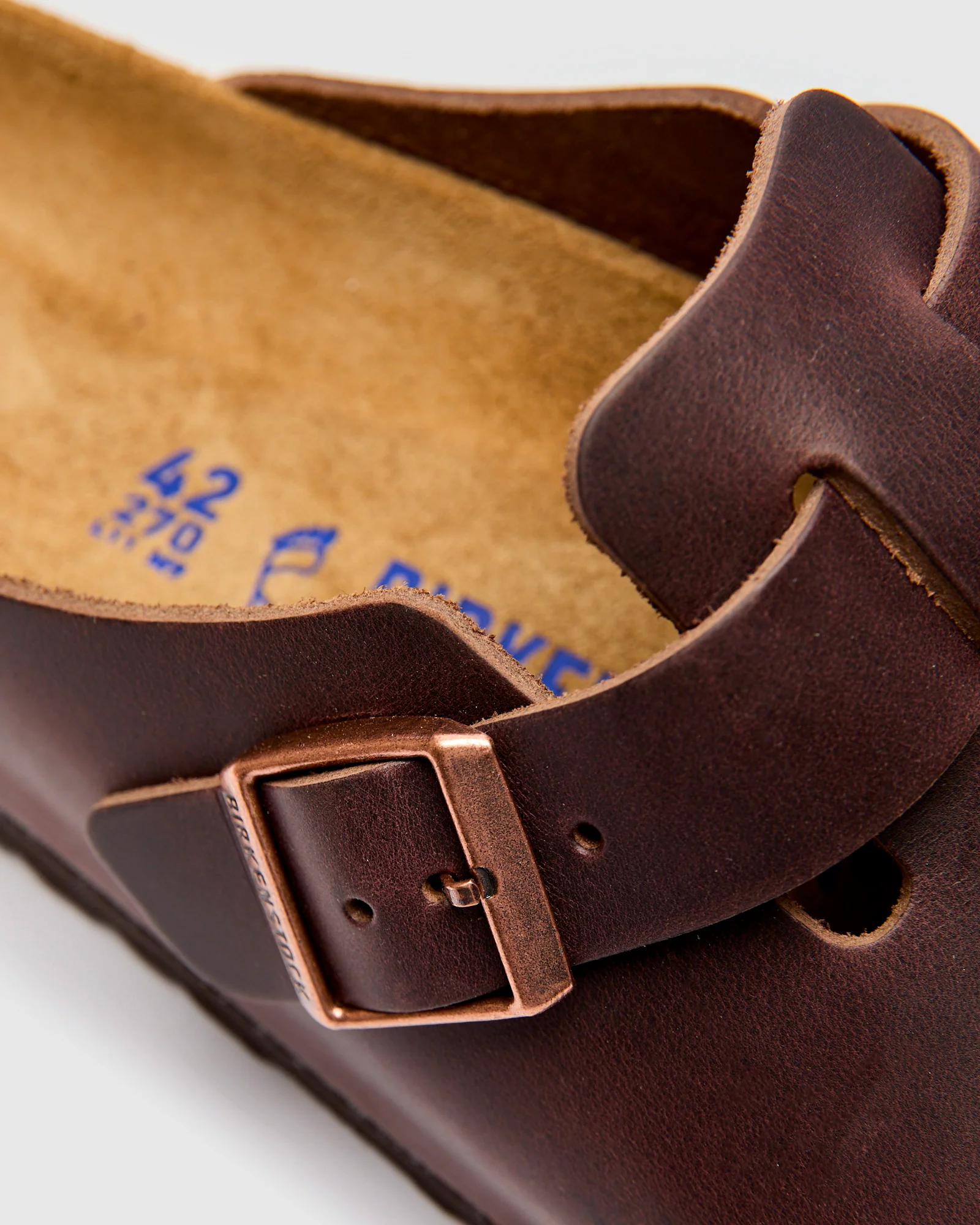 Boston Clog in Habana Leather SFB - Image 7