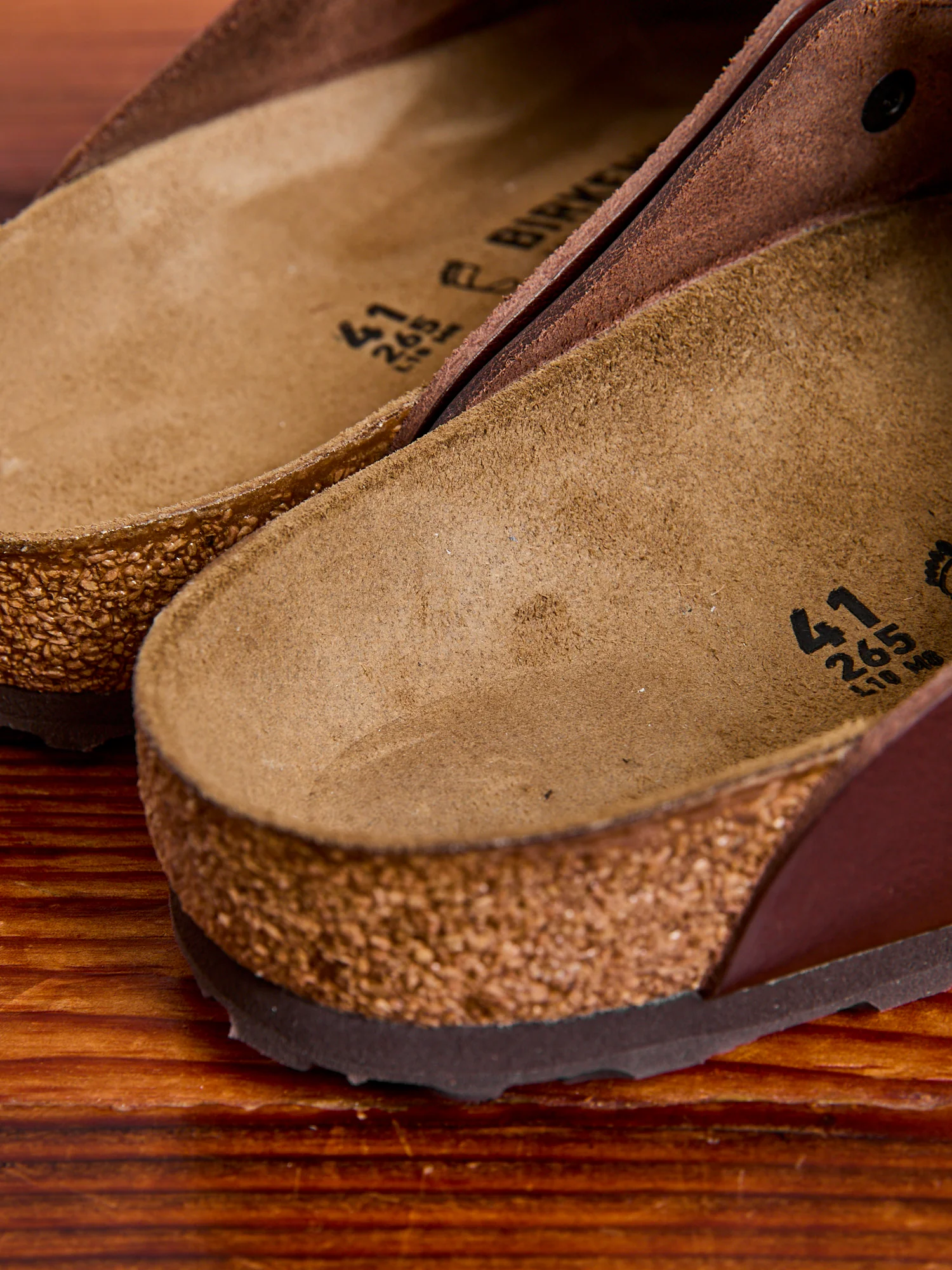 Boston Clog in Vintage Wood Roast Leather - Image 7