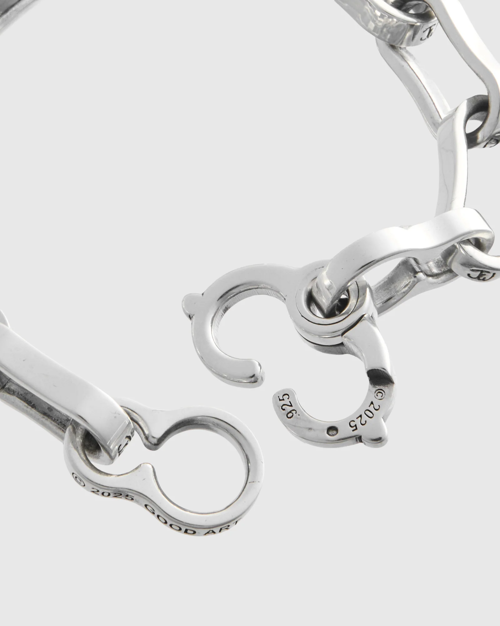 Bottle Chain Bracelet Size A in Sterling Silver - Image 2