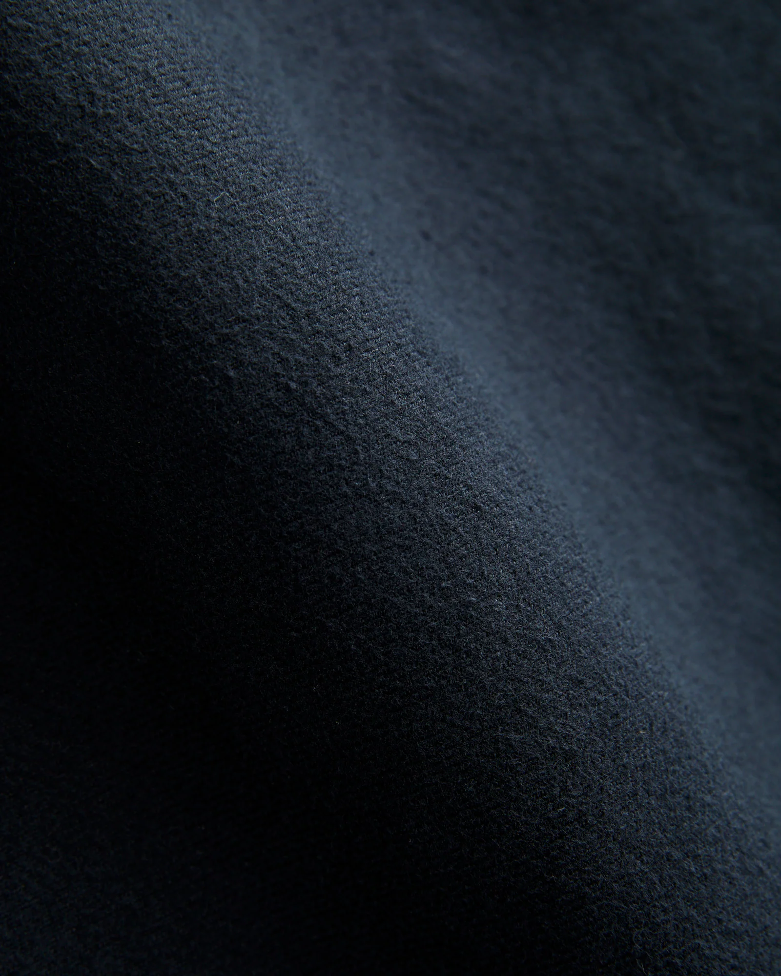 Brushed Flannel Straight Fatigue Pants in Dark Navy - Image 9