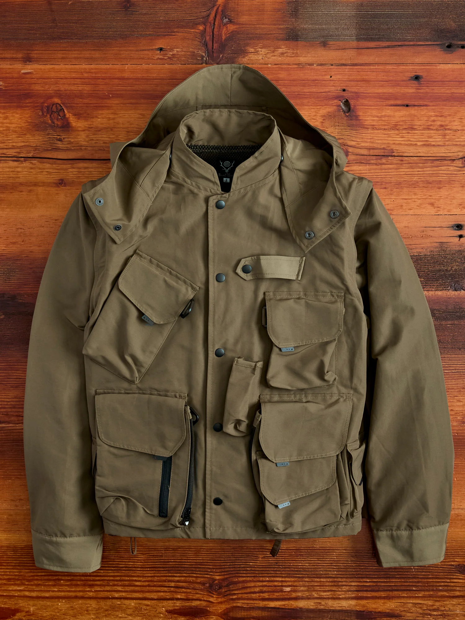 Crossgrain Tenkara Trout Parka in Olive - Image 5