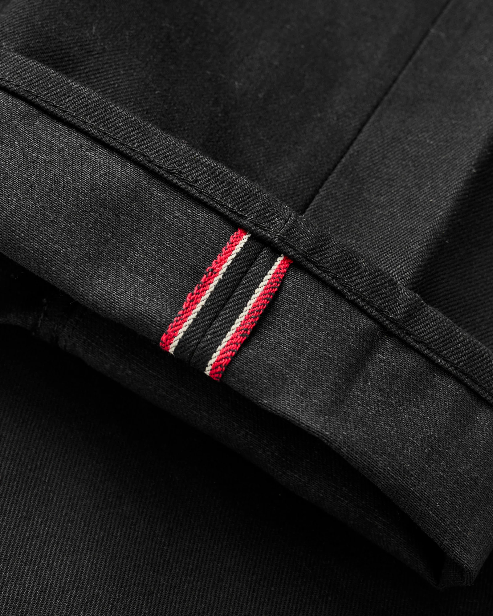 Lot 64 "Vidalia Mills" 14oz Black Selvedge Denim - Classic Tapered Fit - Image 12