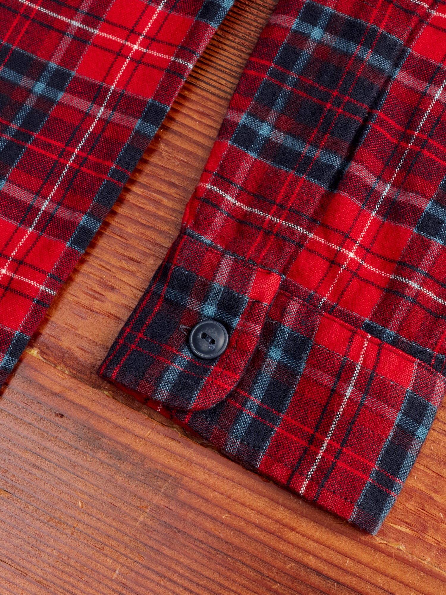 Carter Camp Shirt in Red Plaid - Image 7