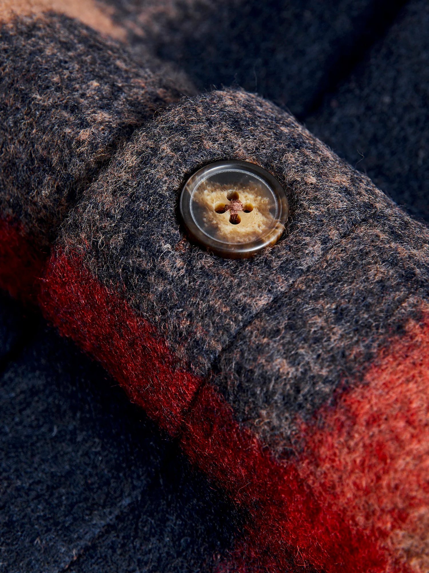 Catch Overshirt in Red - Image 6