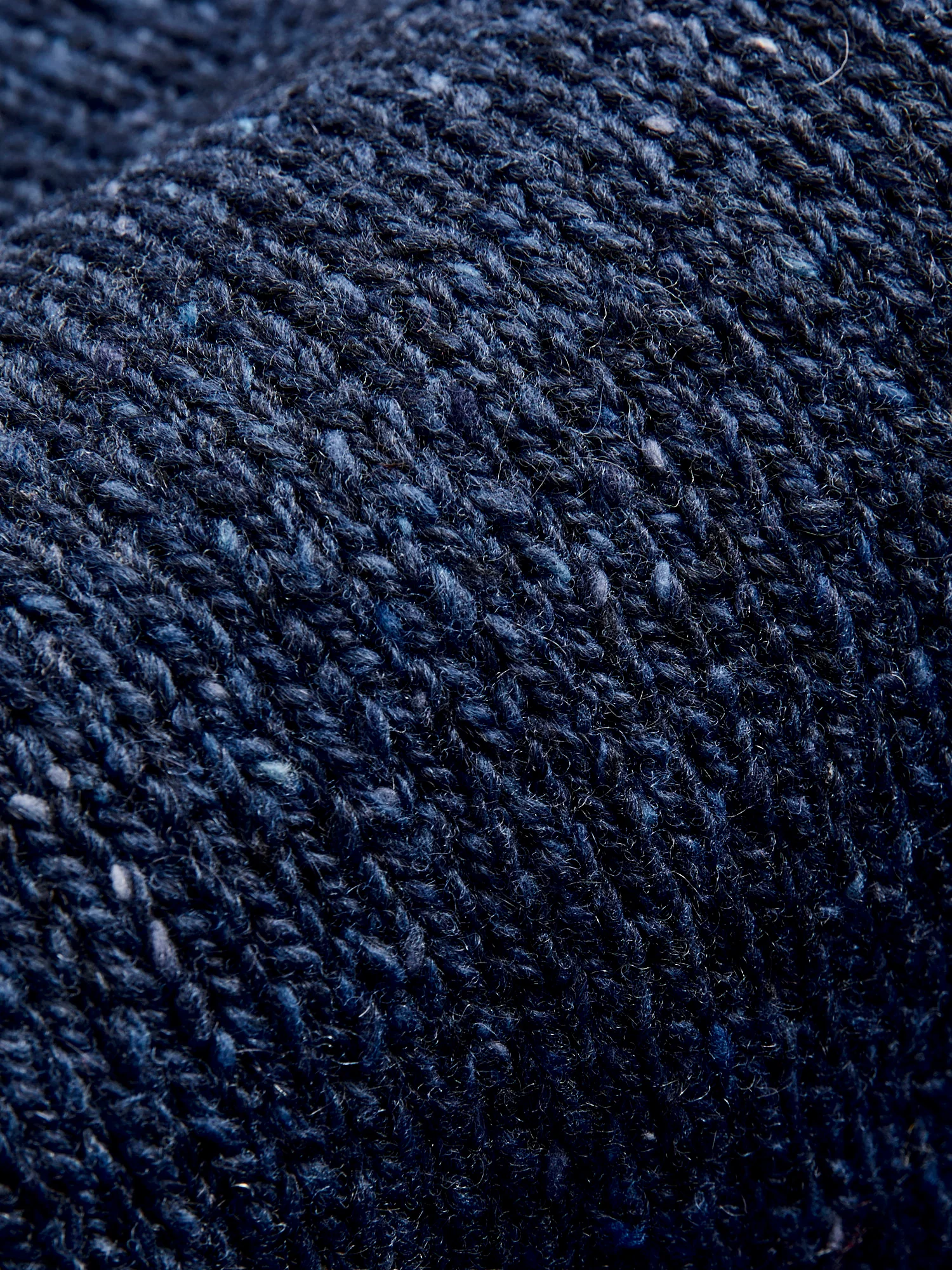 "Cats in Space" Wool Sweater in Blue - Image 8
