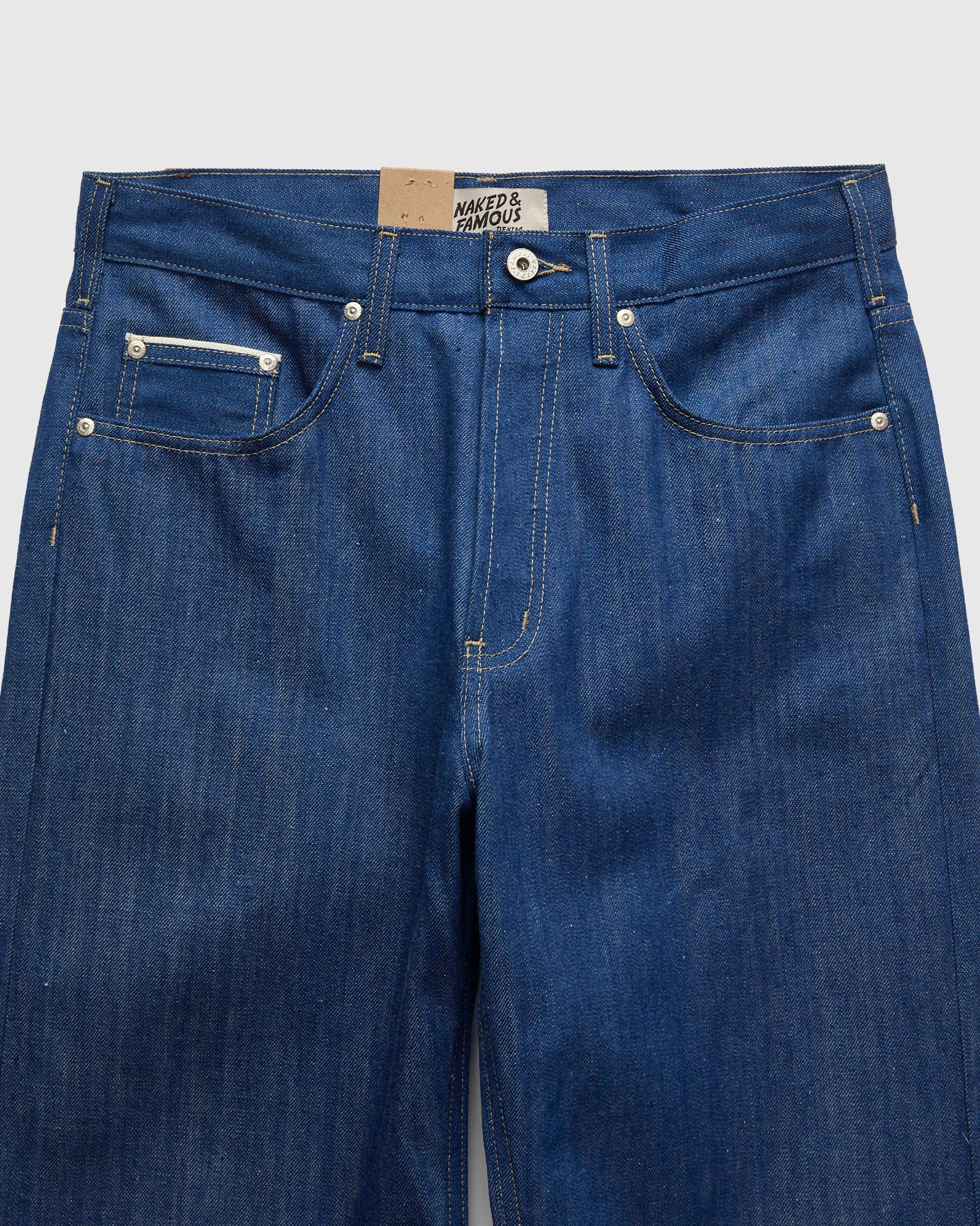 "Cat's Pyjamas" 8.5oz Selvedge Denim - Strong Guy Fit - Image 5