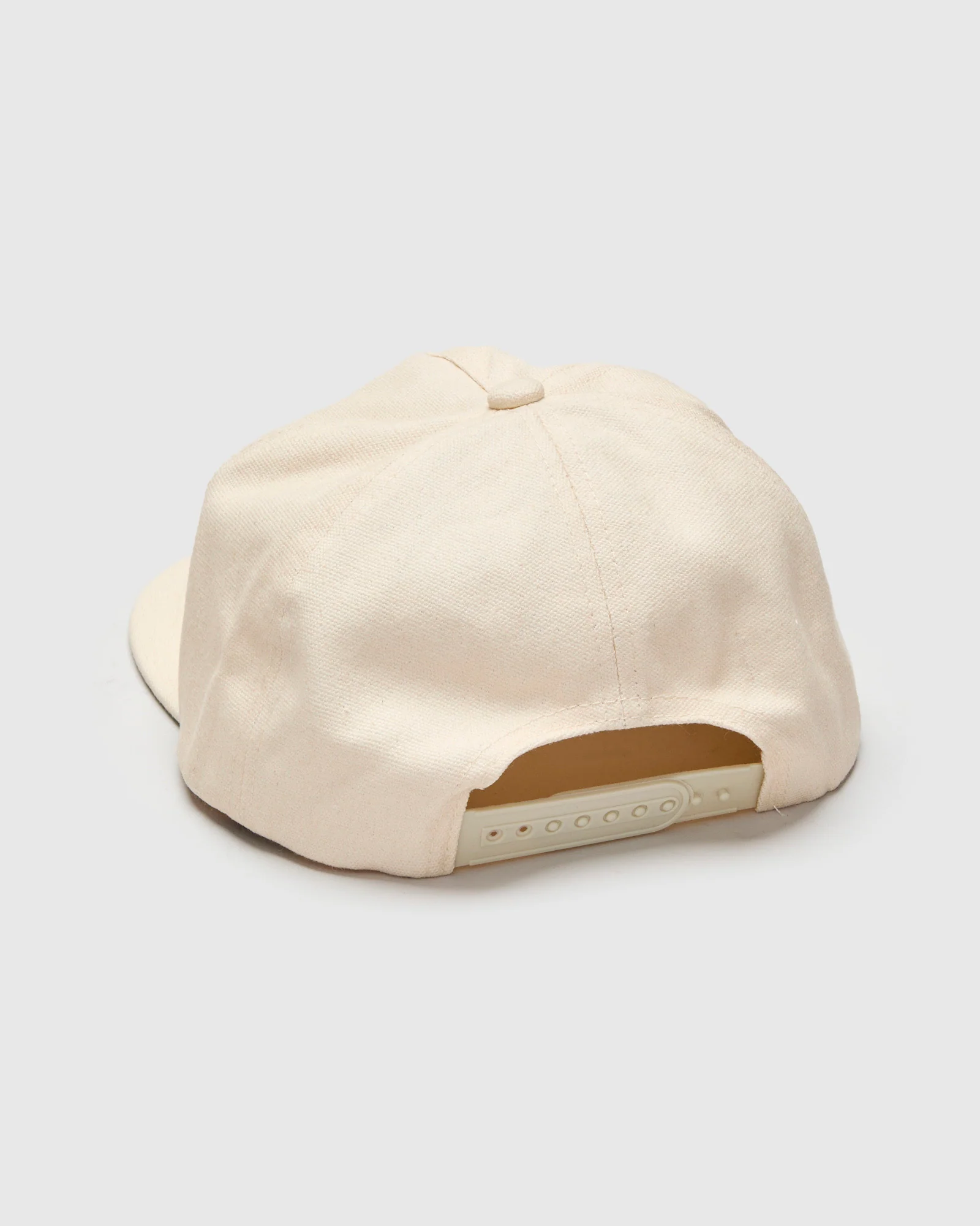 Chainstitch Canvas Ranch Hat in Cream - Image 2