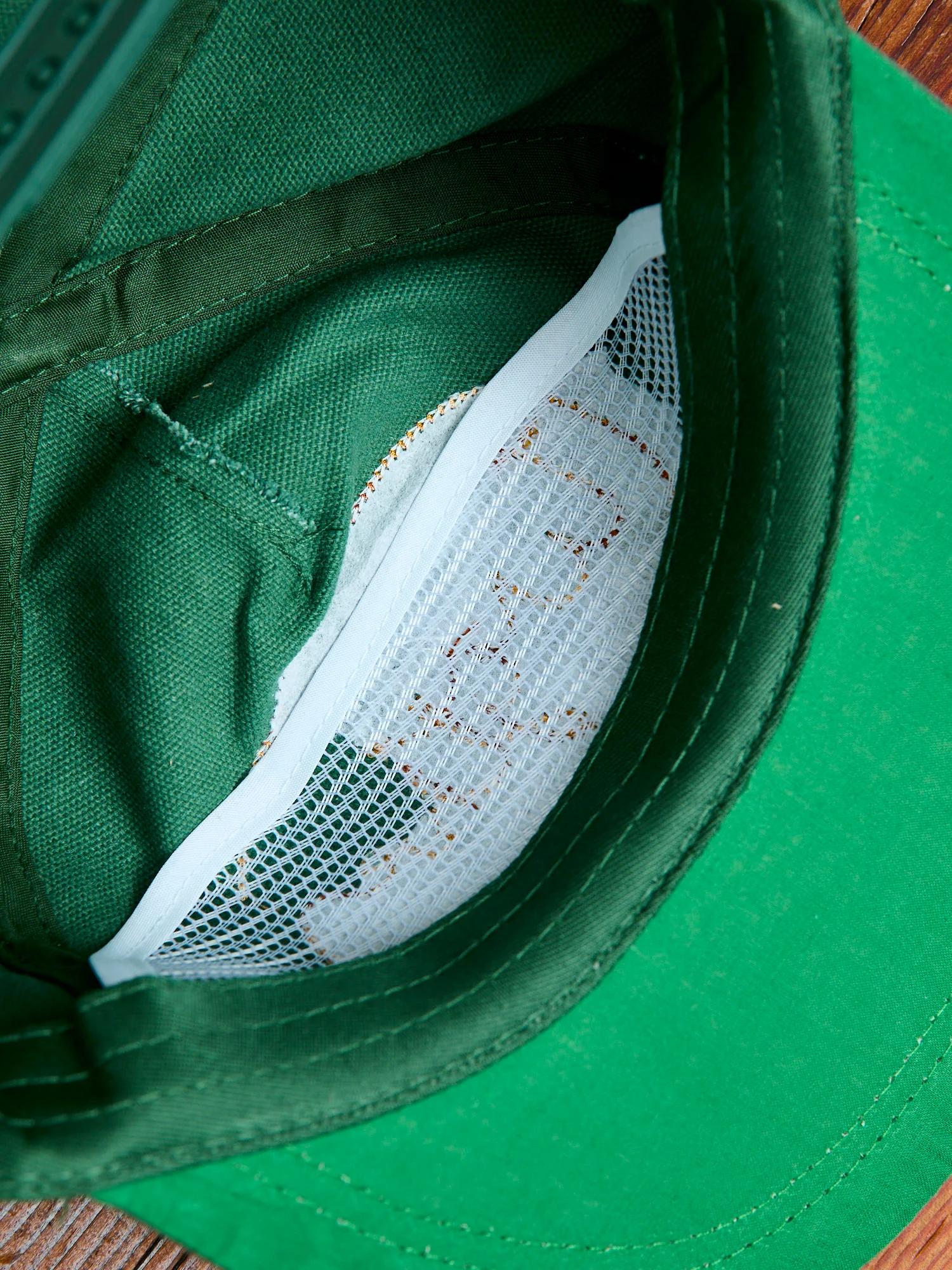 Chainstitch Canvas Ranch Hat in Green - Image 9