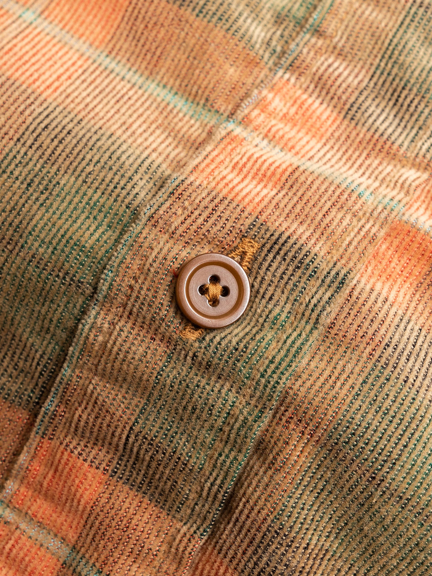Check Button-Down Shirt in Red - Image 4