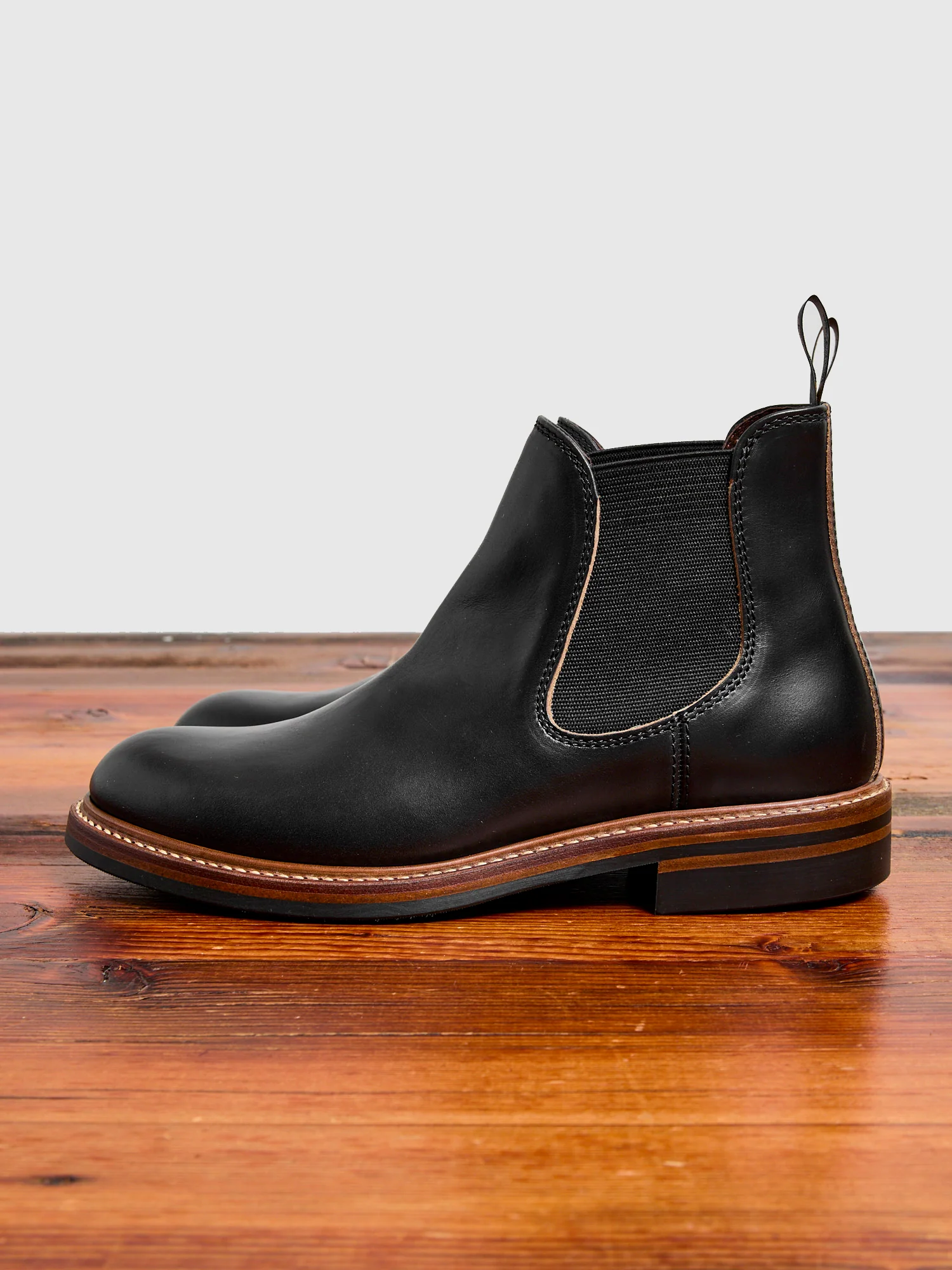 Chelsea Boot in Horween Chromexcel Black - Image 4