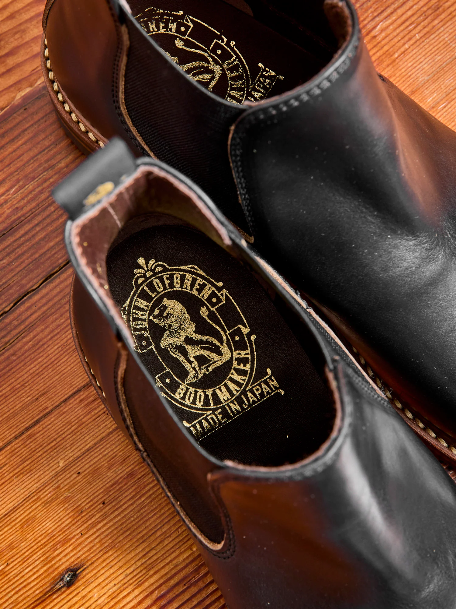Chelsea Boot in Horween Chromexcel Black - Image 6