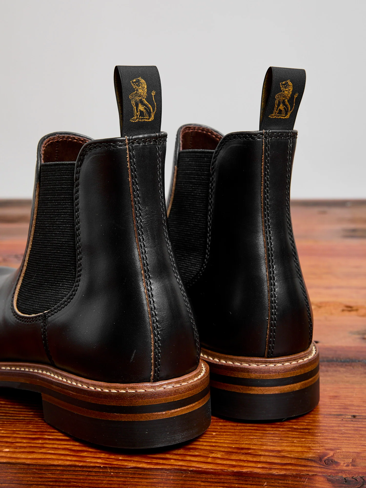 Chelsea Boot in Horween Chromexcel Black - Image 9