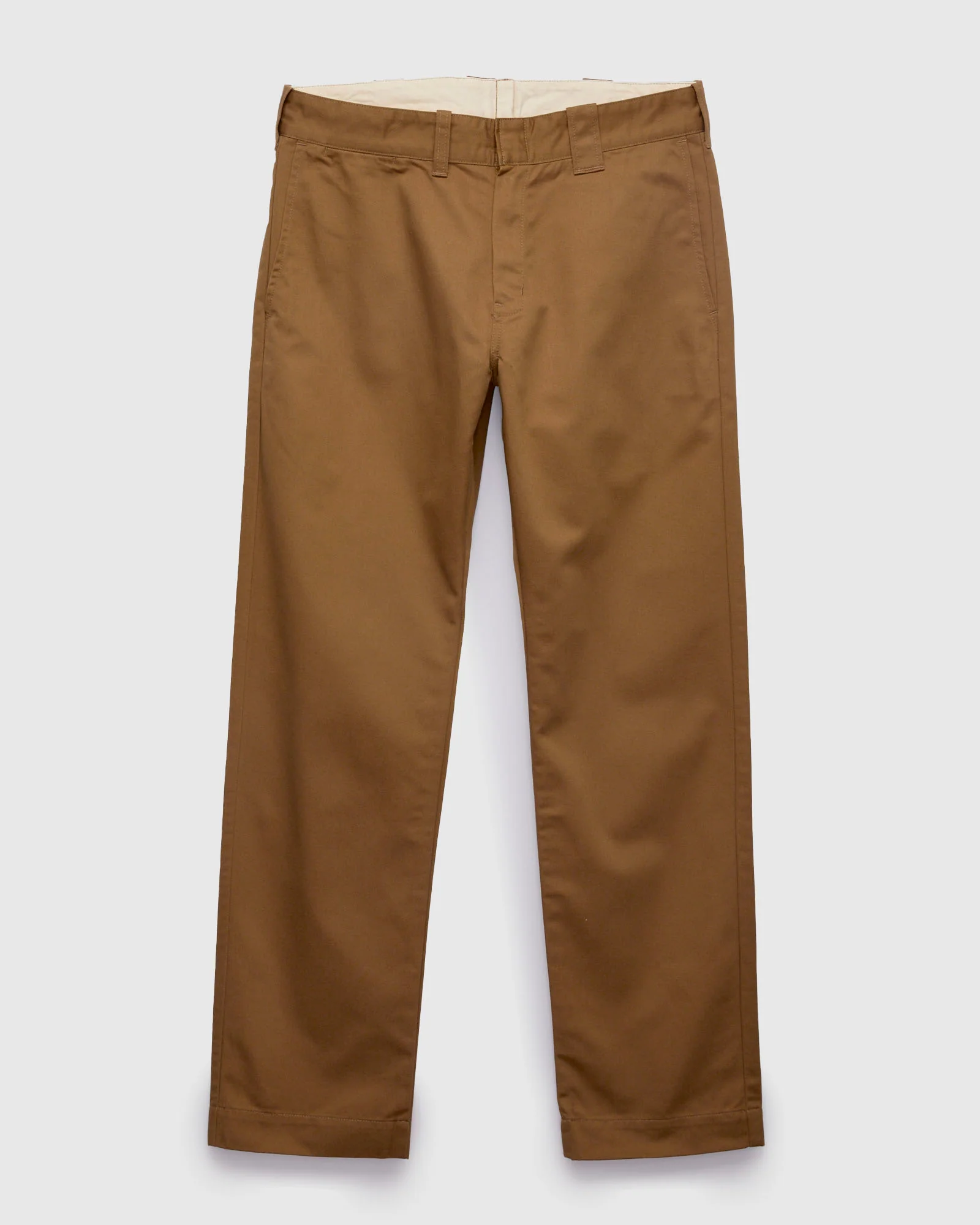 Chino Twill Work Trousers in Beige