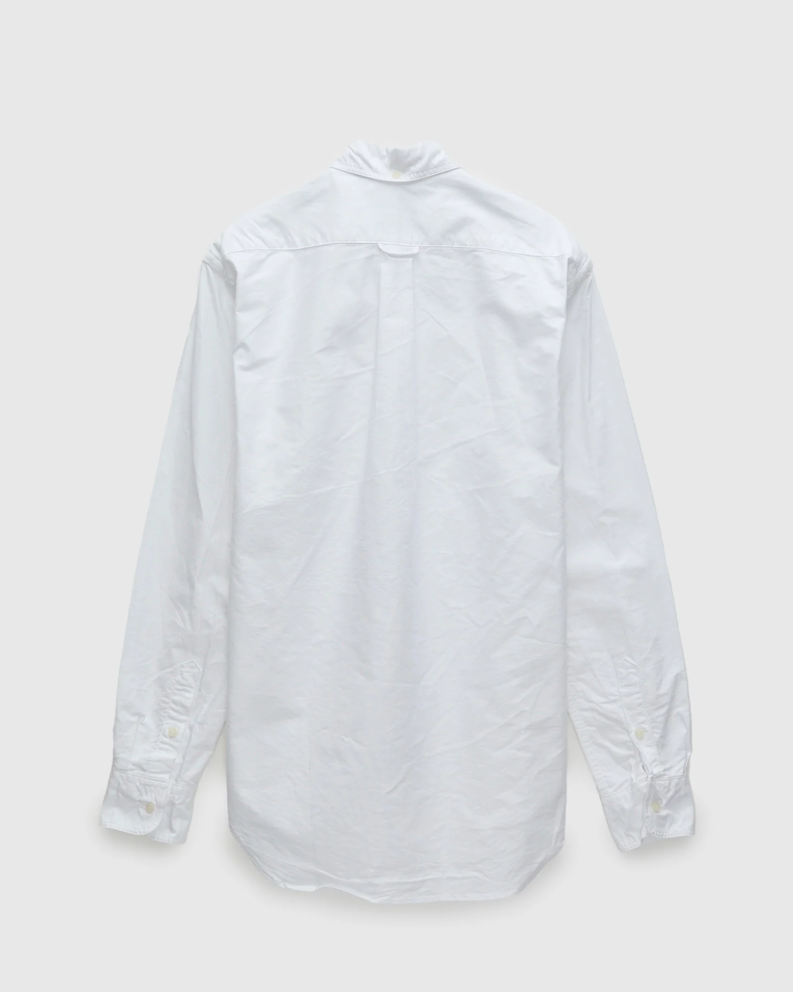 Classic Oxford Button-Down Shirt in White - Image 3