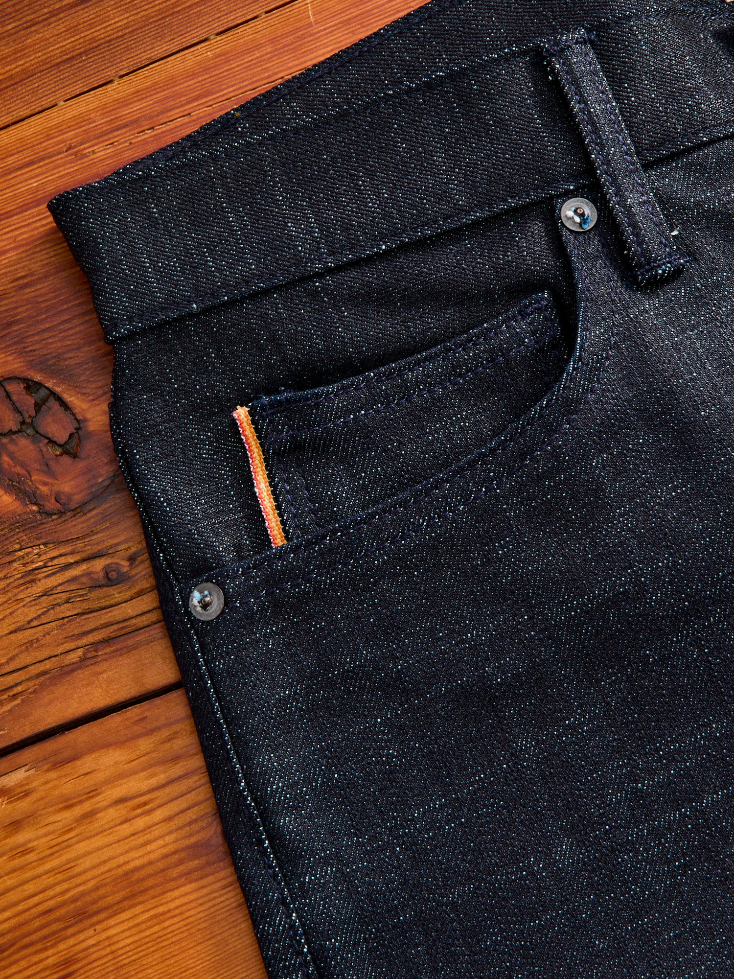 "Etched" 13oz Stretch Selvedge Denim - Pen Slim - Image 7