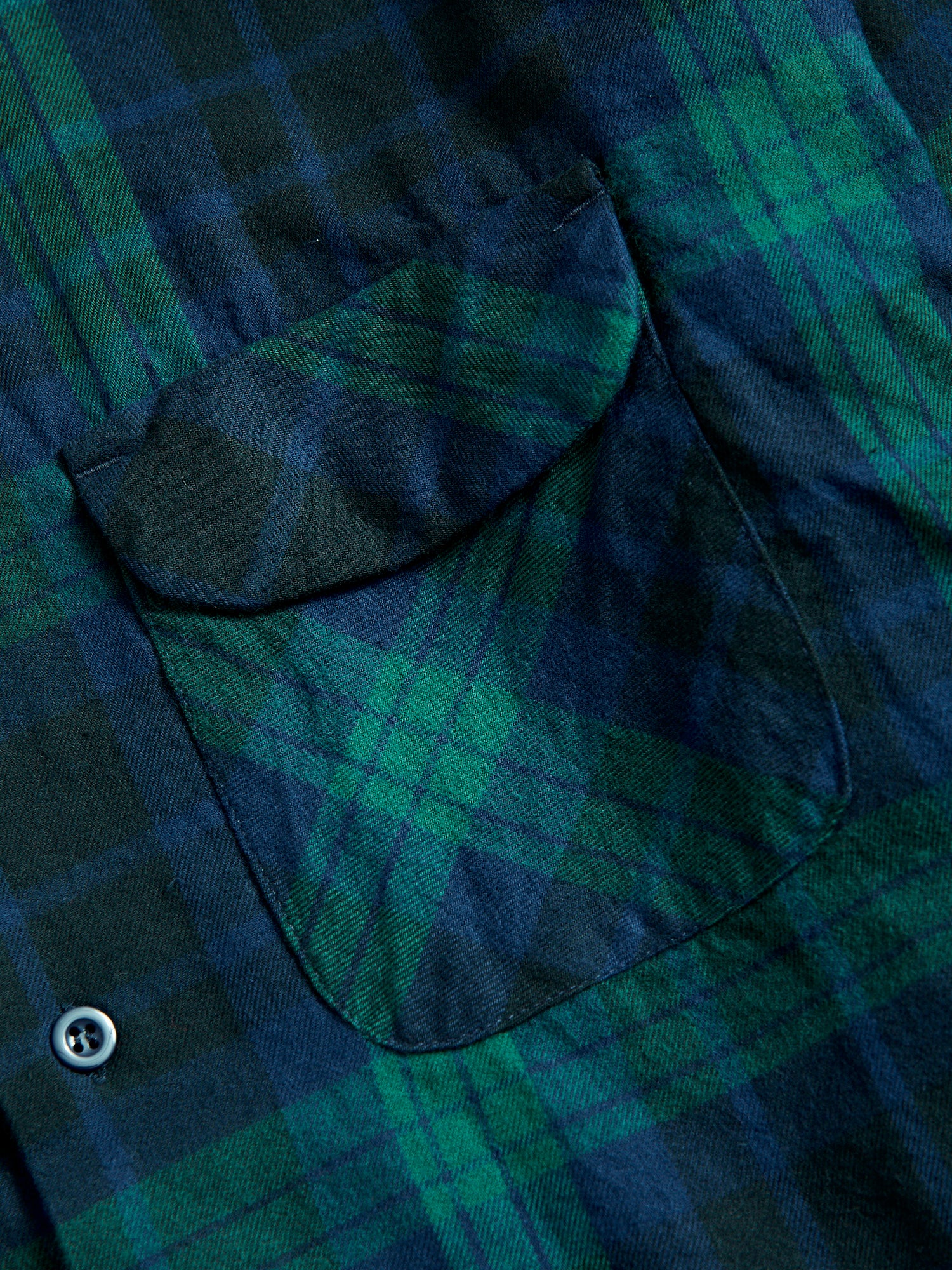 Classic Shirt in Blackwatch Cotton Flannel - Image 4