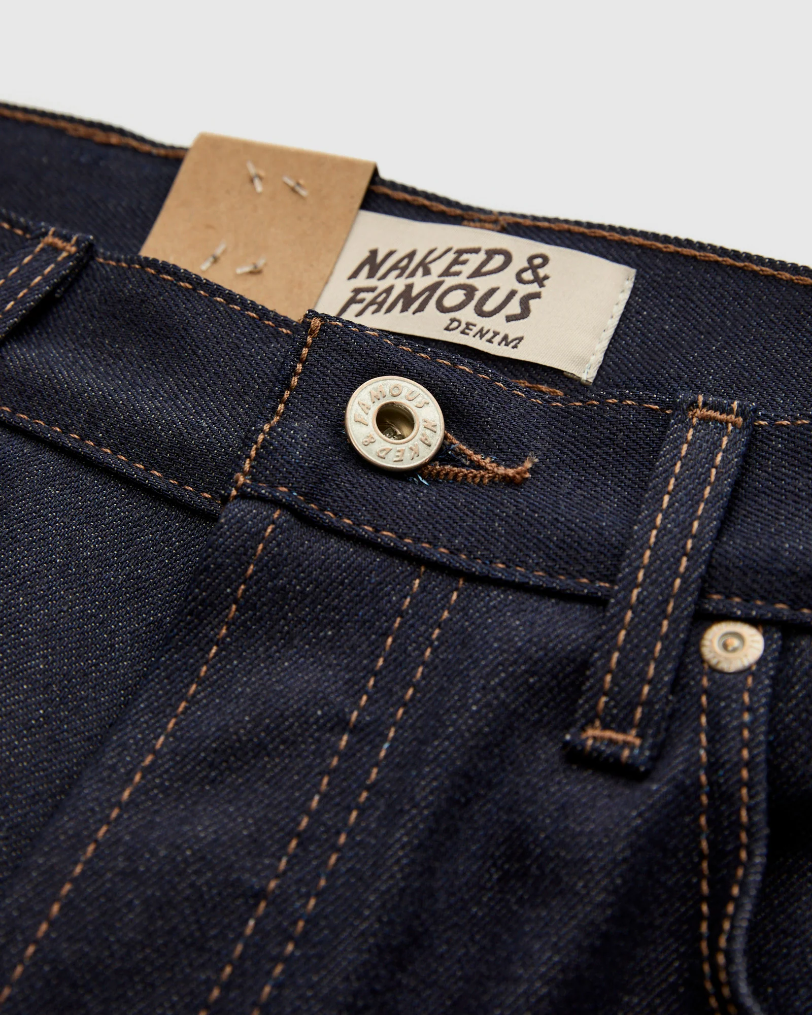 "Coffee Dye" 12.5oz Selvedge Denim - Easy Guy Fit - Image 6
