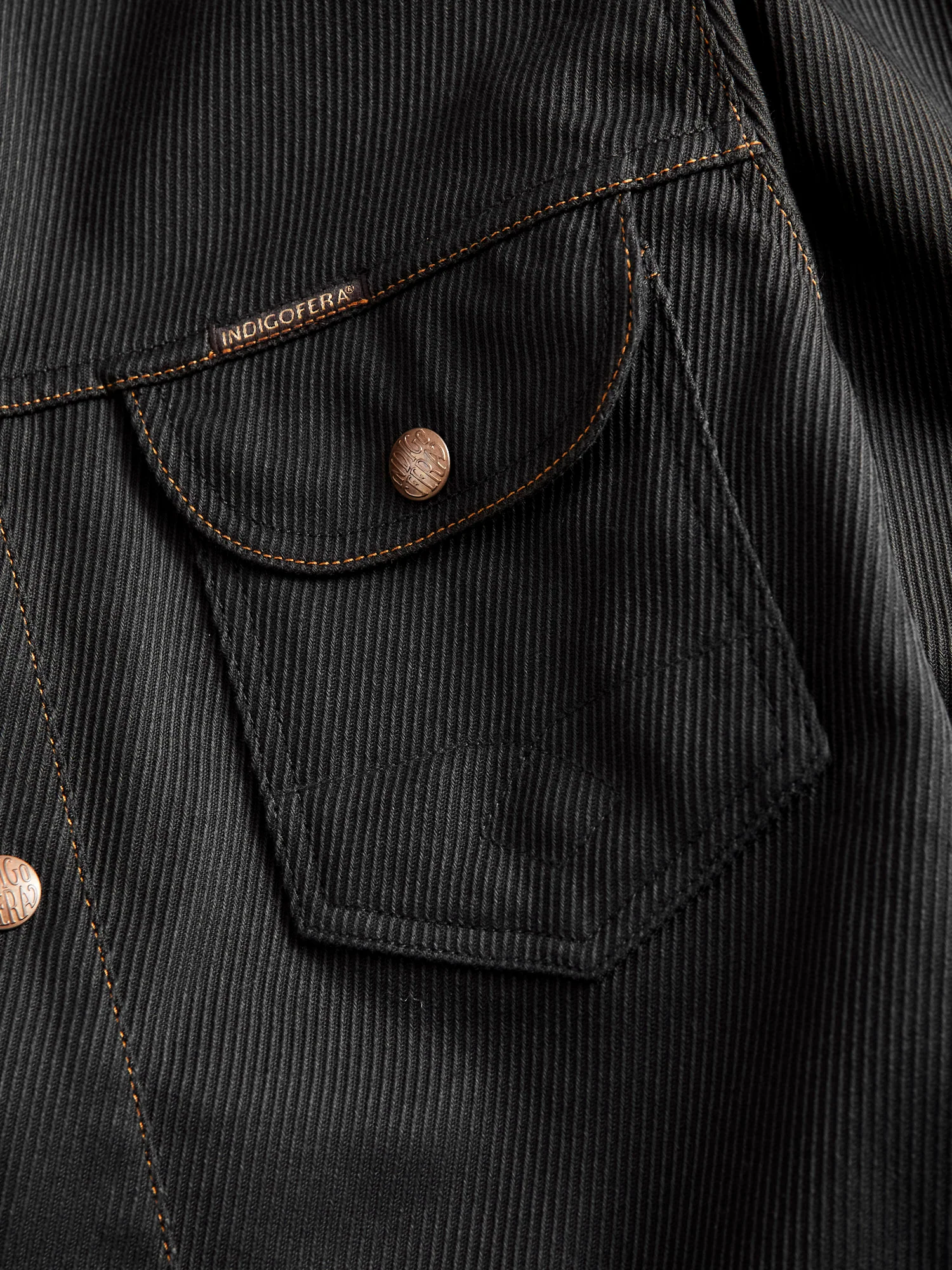 Copeland Kersey Shirt in Gunmetal - Image 4