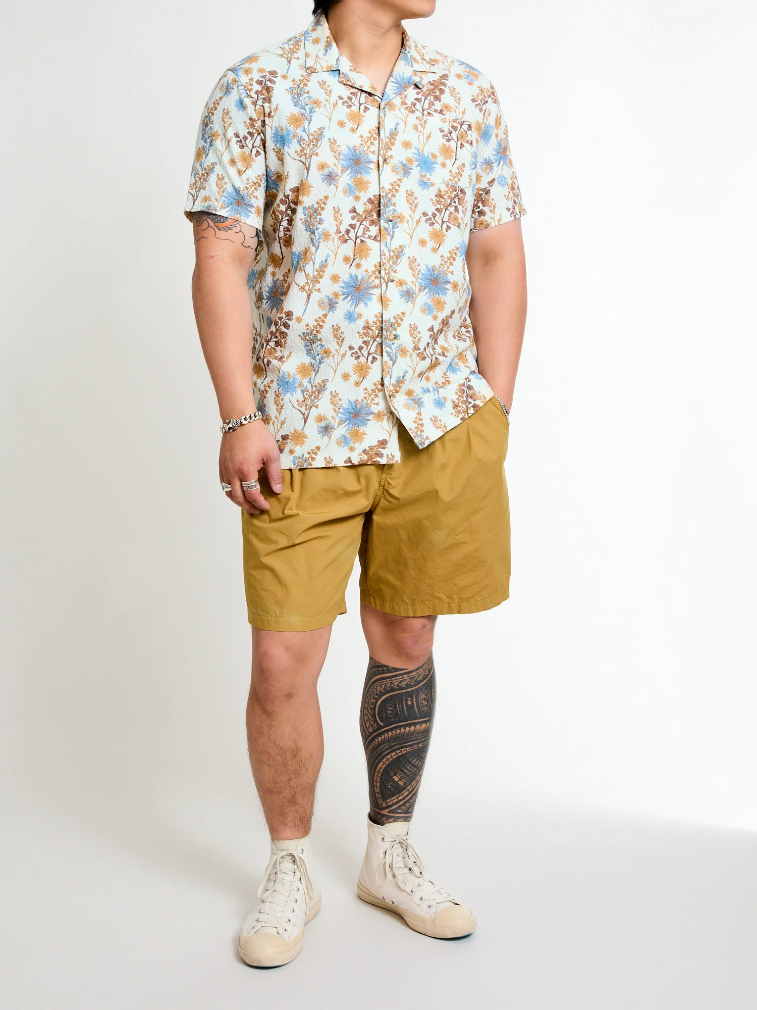 Mhor Shorts in American Tan - Image 9