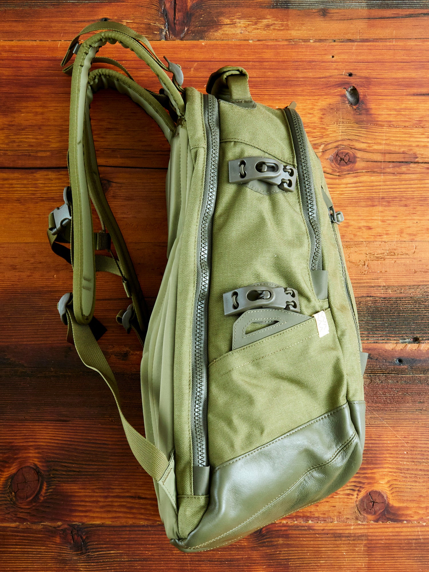 Cordura 20L Backpack in Olive Lambskin - Image 3