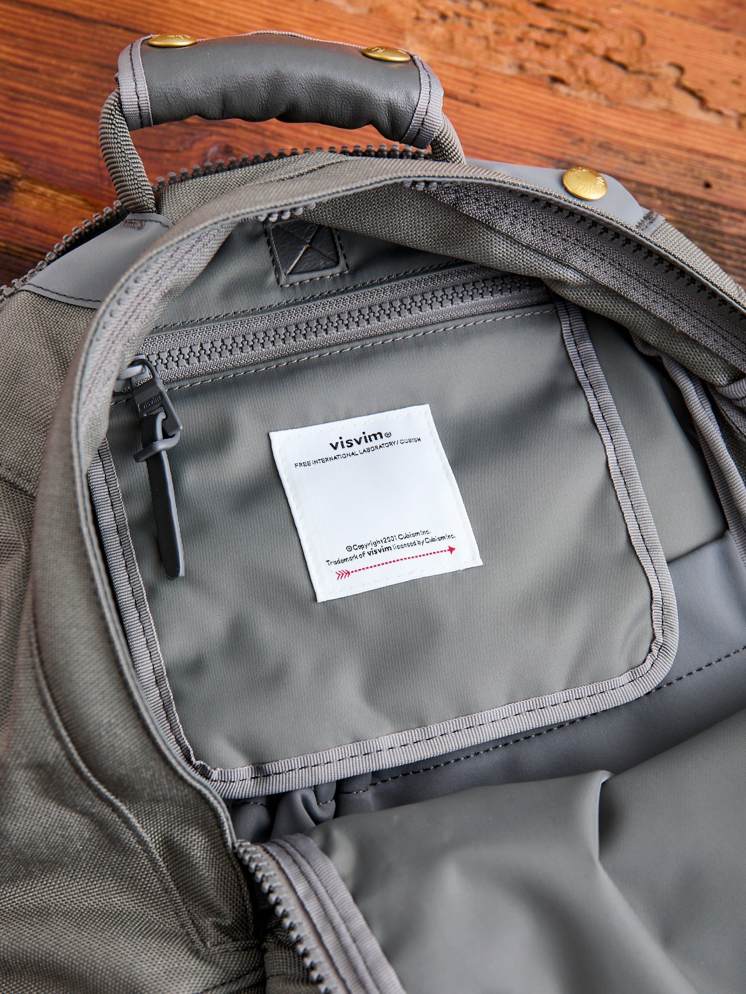 Cordura 22L Backpack in Grey Lambskin - Image 12