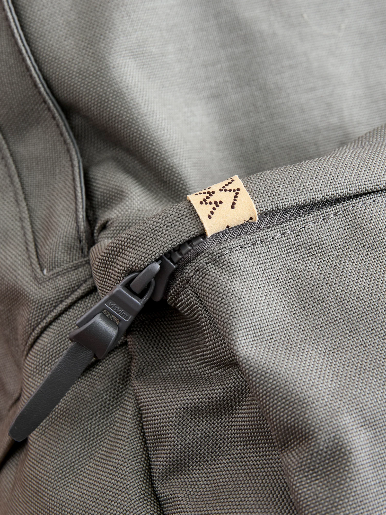 Cordura 22L Backpack in Grey Lambskin - Image 7